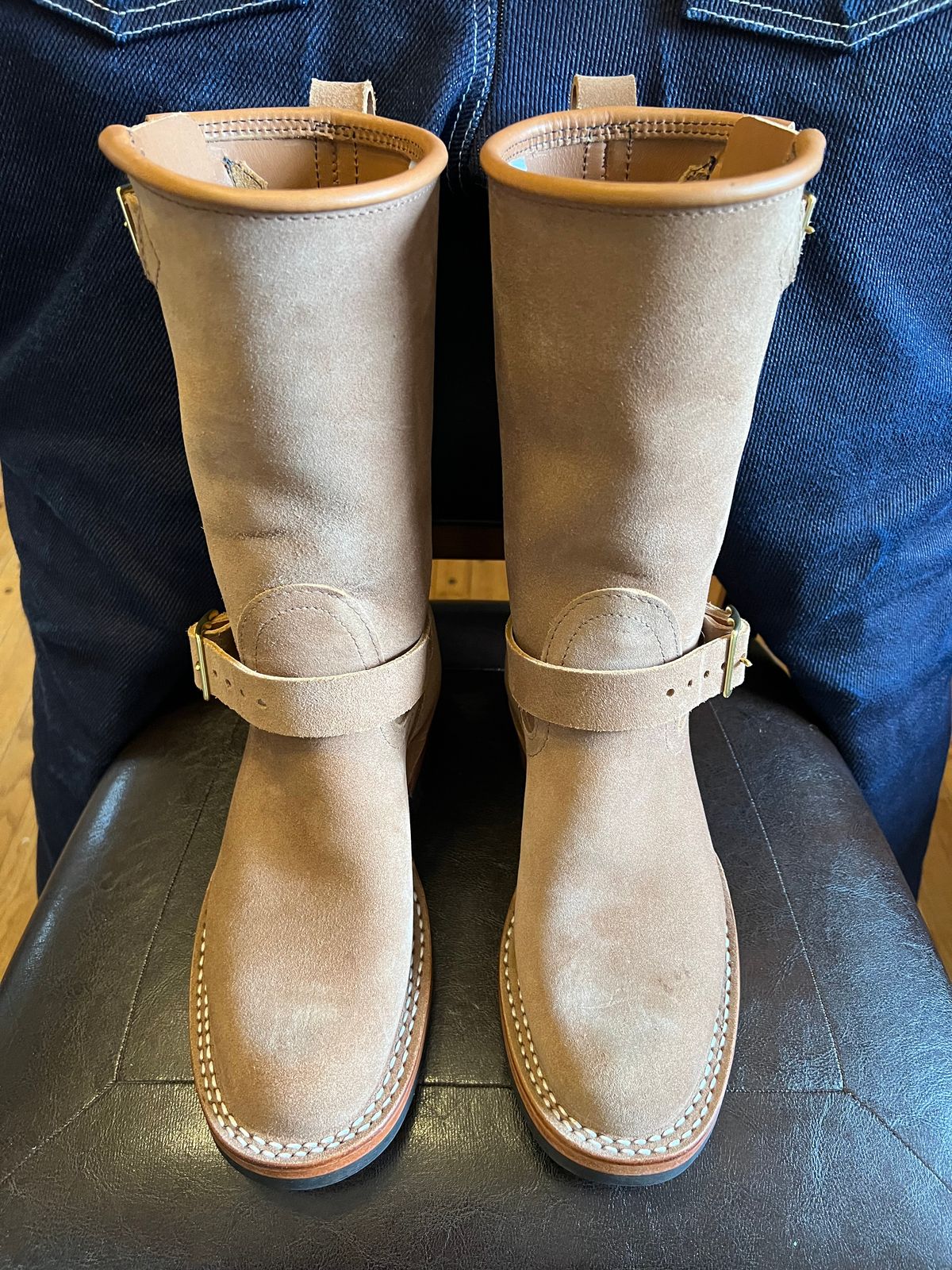 Photo by Ferachi on November 1, 2025 of the Nicks Brakeman in Seidel 1964 Tan Roughout.