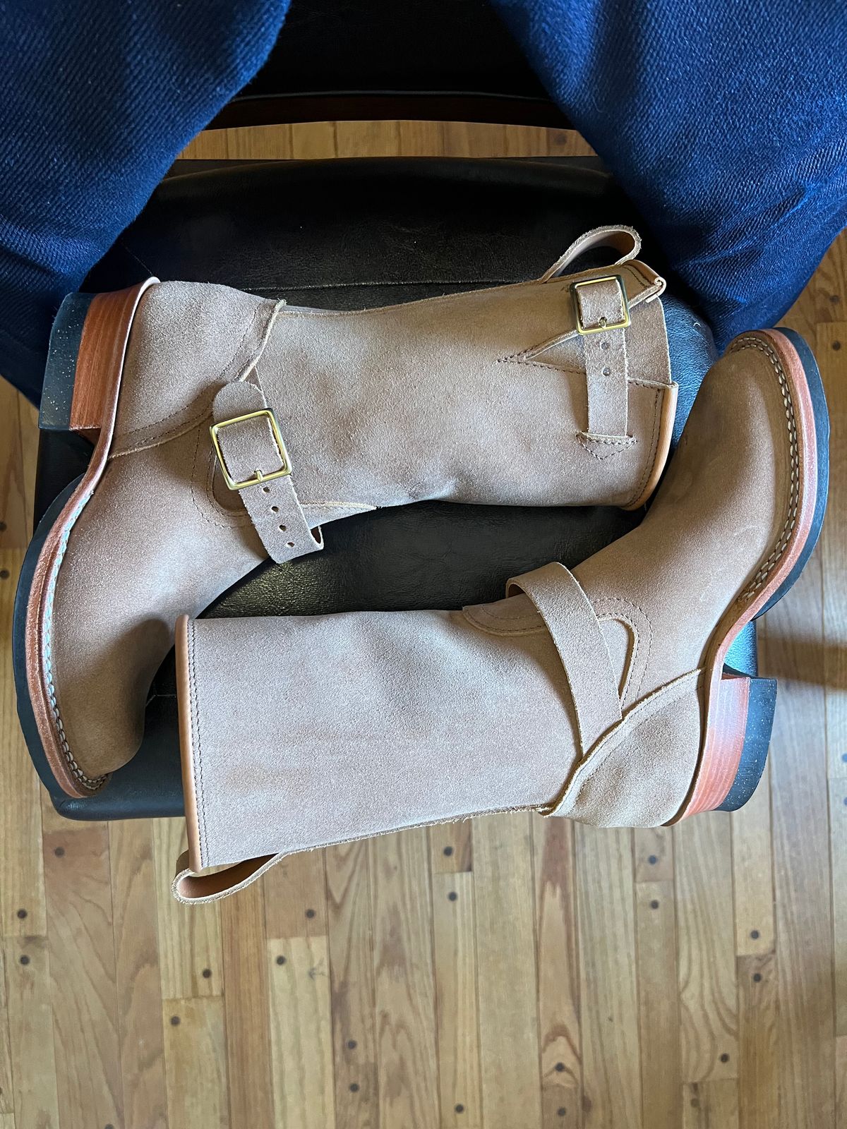 Photo by Ferachi on November 1, 2025 of the Nicks Brakeman in Seidel 1964 Tan Roughout.