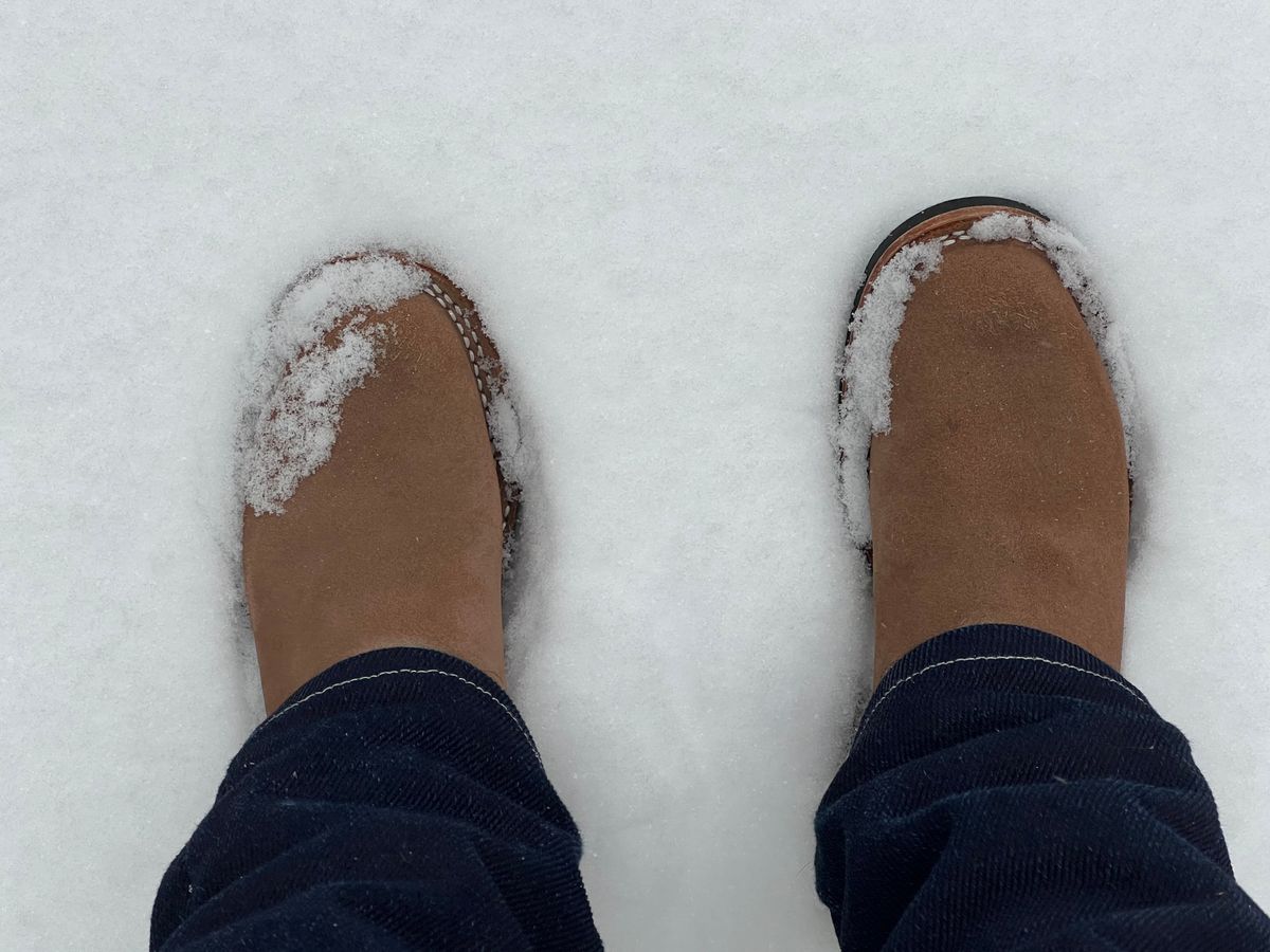 Photo by Ferachi on December 2, 2025 of the Nicks Brakeman in Seidel 1964 Tan Roughout.