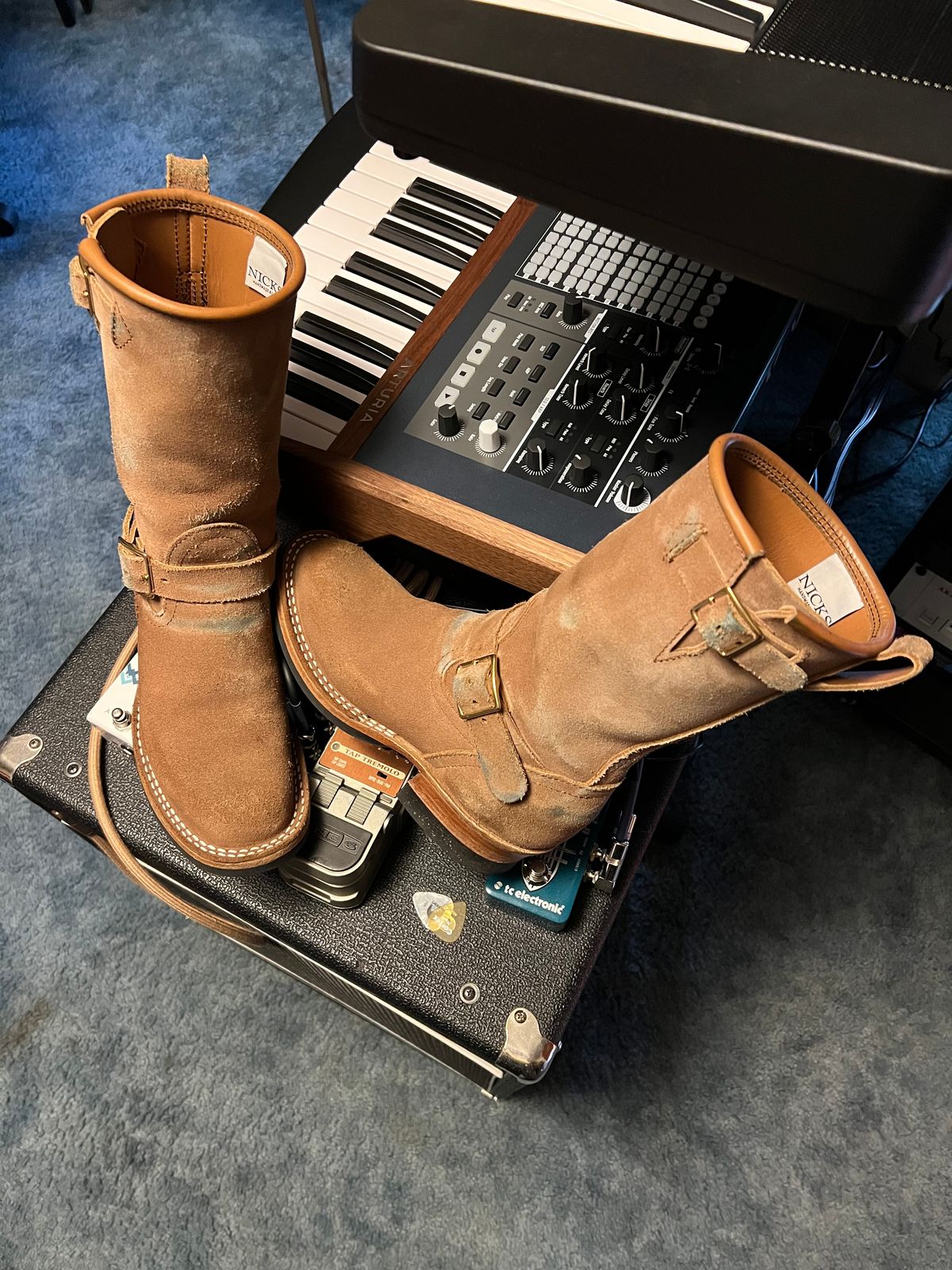 Photo by Ferachi on January 2, 2026 of the Nicks Brakeman in Seidel 1964 Tan Roughout.