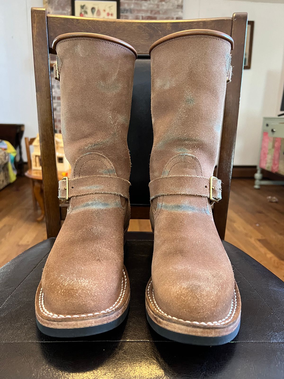 Photo by Ferachi on January 2, 2026 of the Nicks Brakeman in Seidel 1964 Tan Roughout.