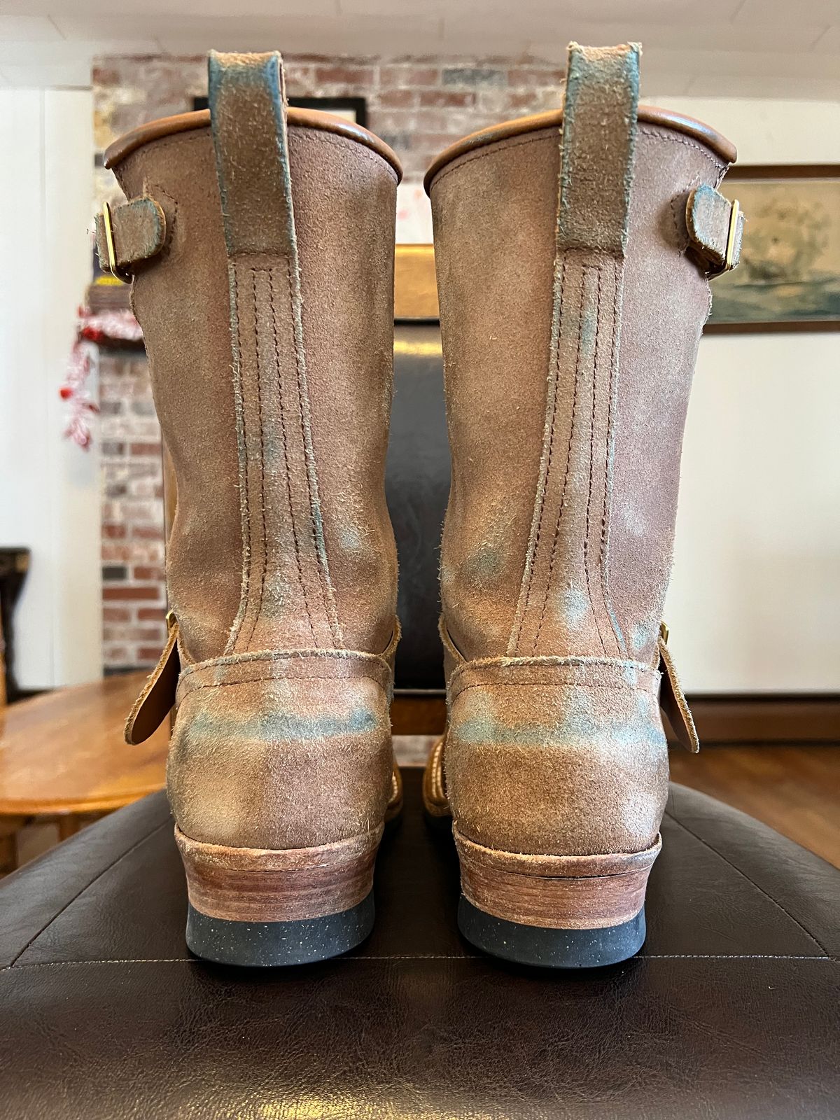 Photo by Ferachi on February 2, 2026 of the Nicks Brakeman in Seidel 1964 Tan Roughout.