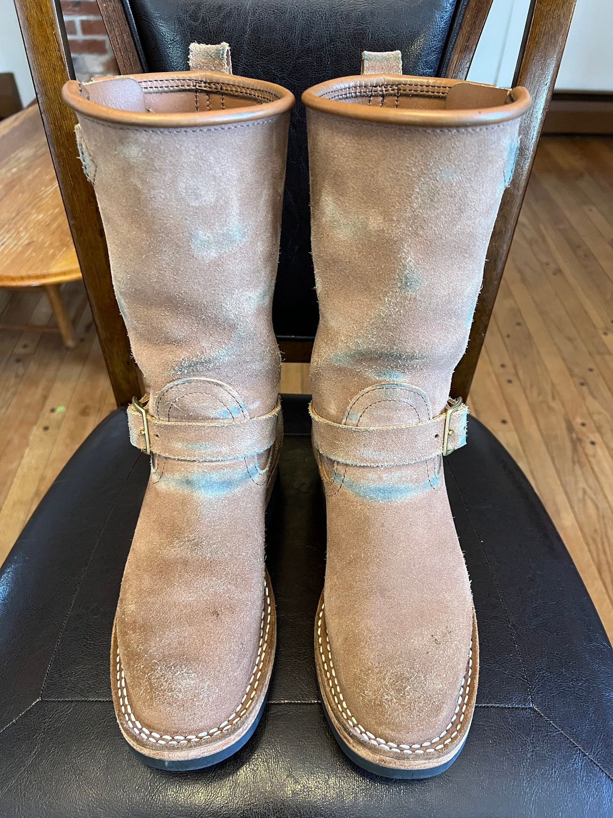 Photo by Ferachi on February 2, 2026 of the Nicks Brakeman in Seidel 1964 Tan Roughout.