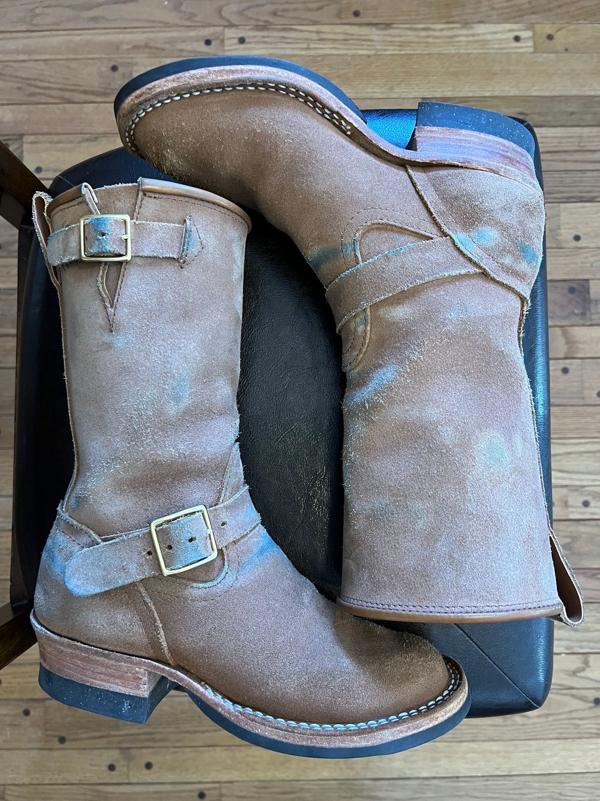 Photo by Ferachi on February 2, 2026 of the Nicks Brakeman in Seidel 1964 Tan Roughout.