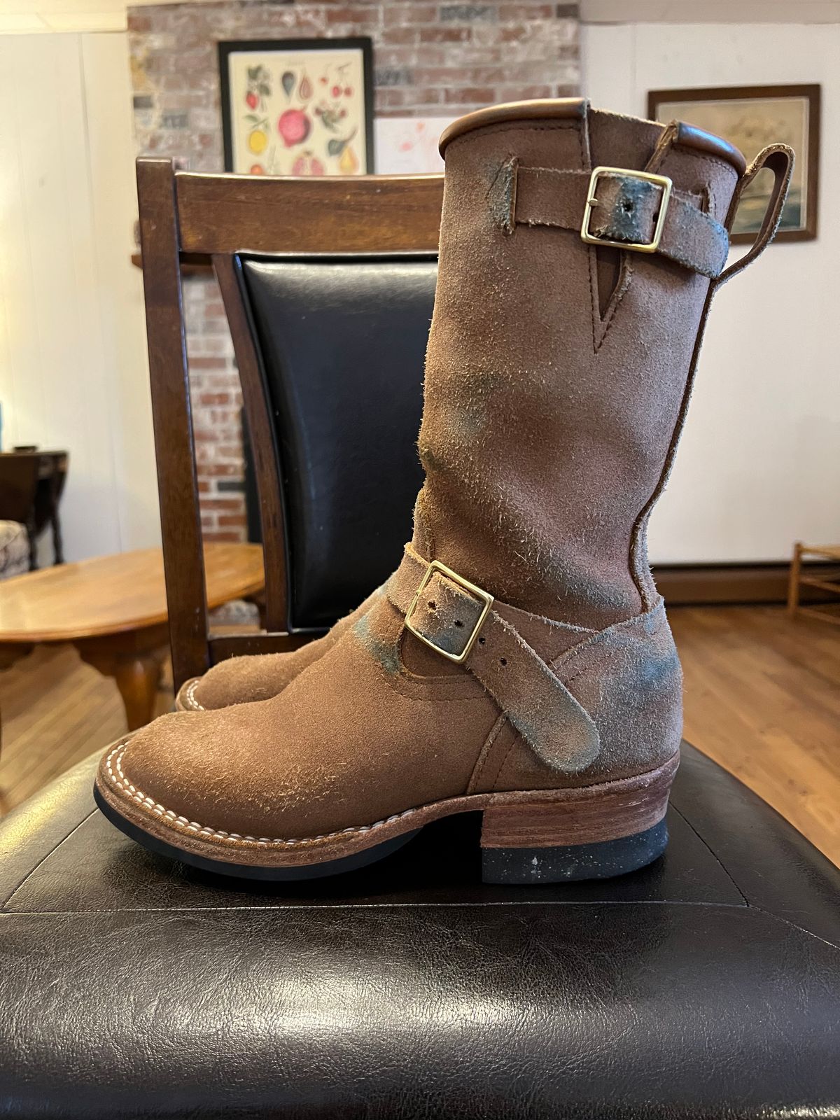 Photo by Ferachi on March 3, 2026 of the Nicks Brakeman in Seidel 1964 Tan Roughout.