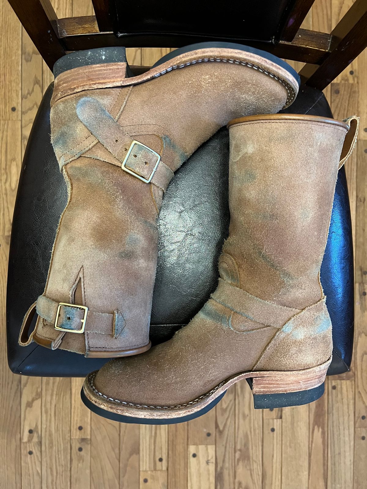 Photo by Ferachi on March 3, 2026 of the Nicks Brakeman in Seidel 1964 Tan Roughout.