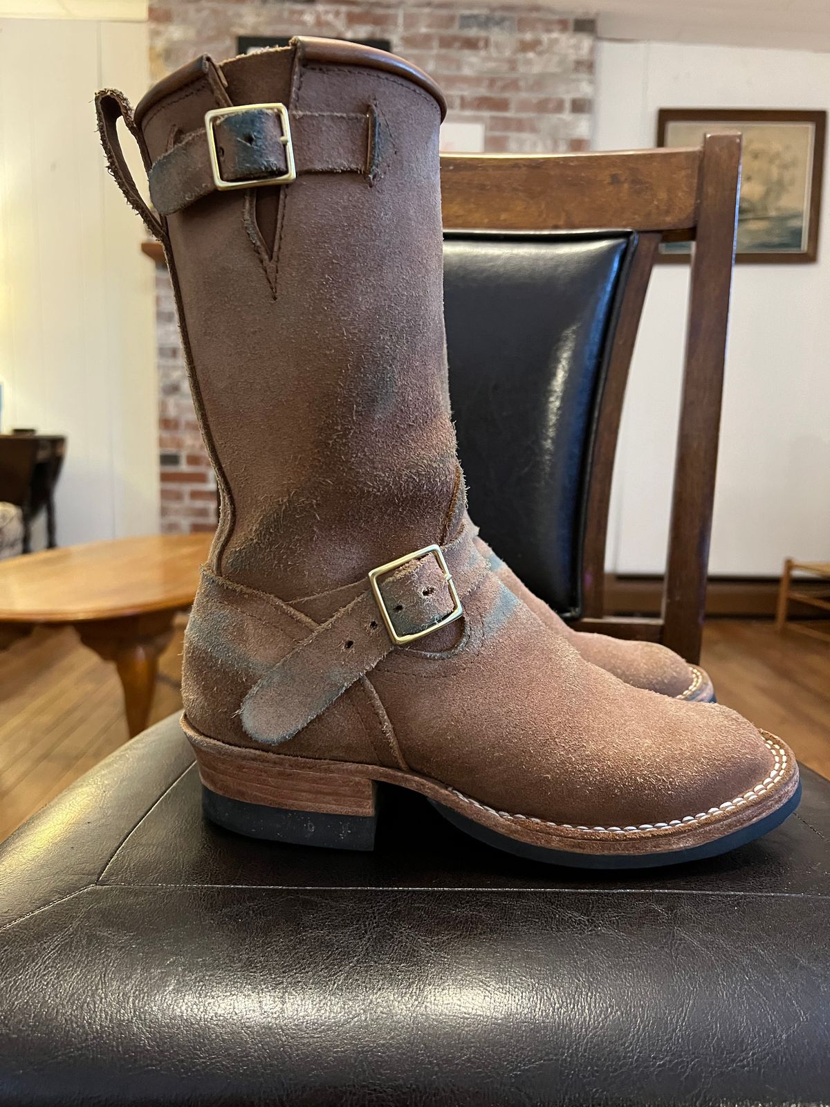 Photo by Ferachi on March 3, 2026 of the Nicks Brakeman in Seidel 1964 Tan Roughout.