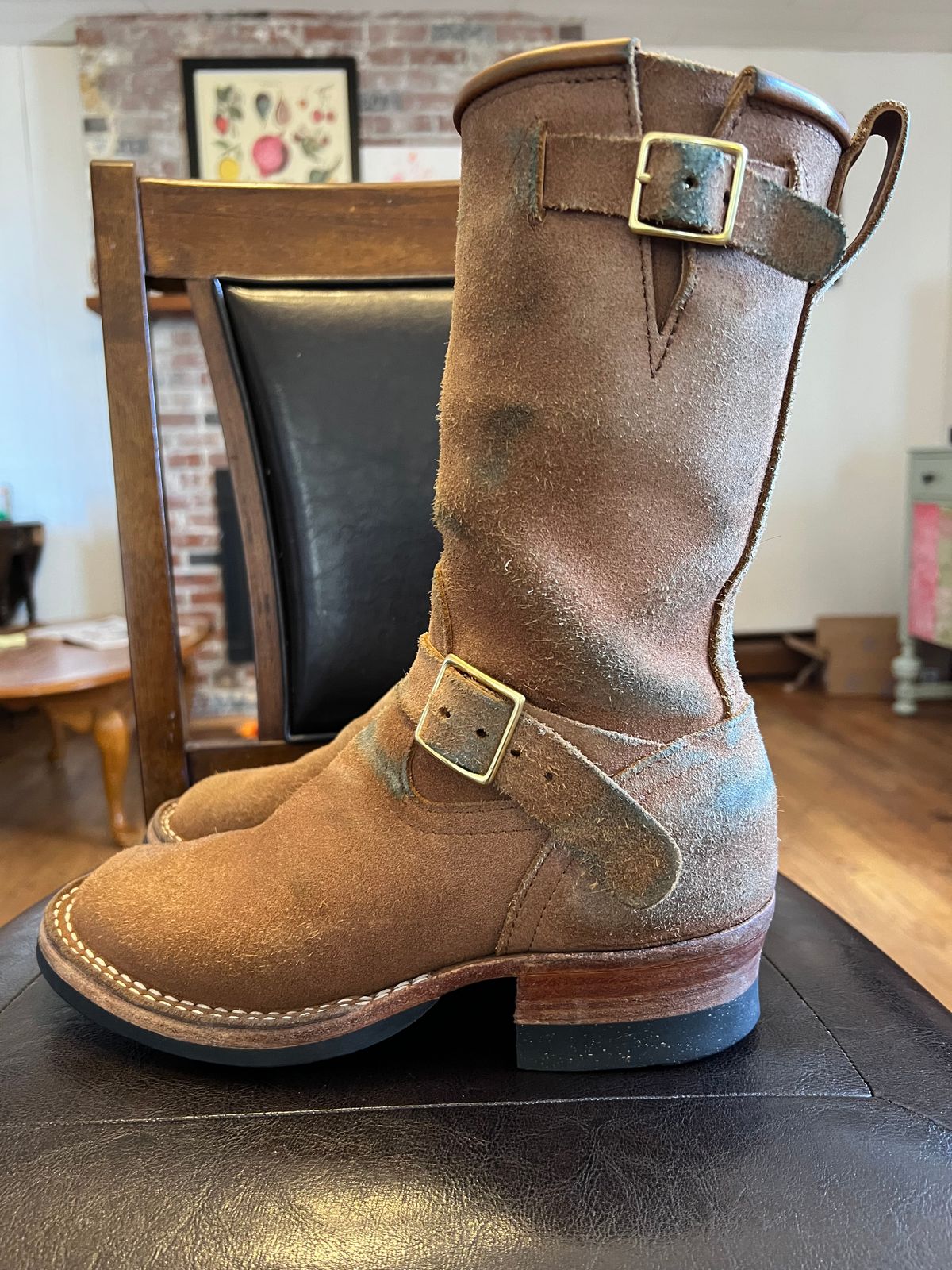 Photo by Ferachi on April 4, 2026 of the Nicks Brakeman in Seidel 1964 Tan Roughout.