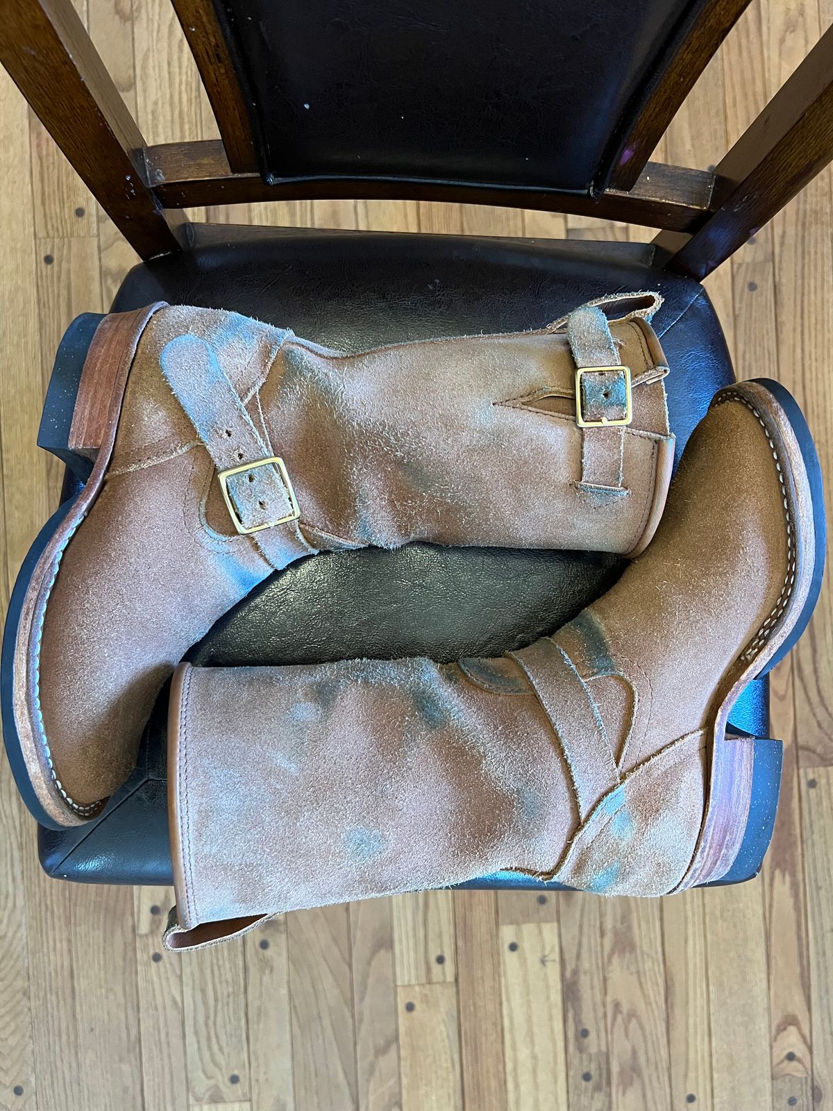 Photo by Ferachi on April 4, 2026 of the Nicks Brakeman in Seidel 1964 Tan Roughout.