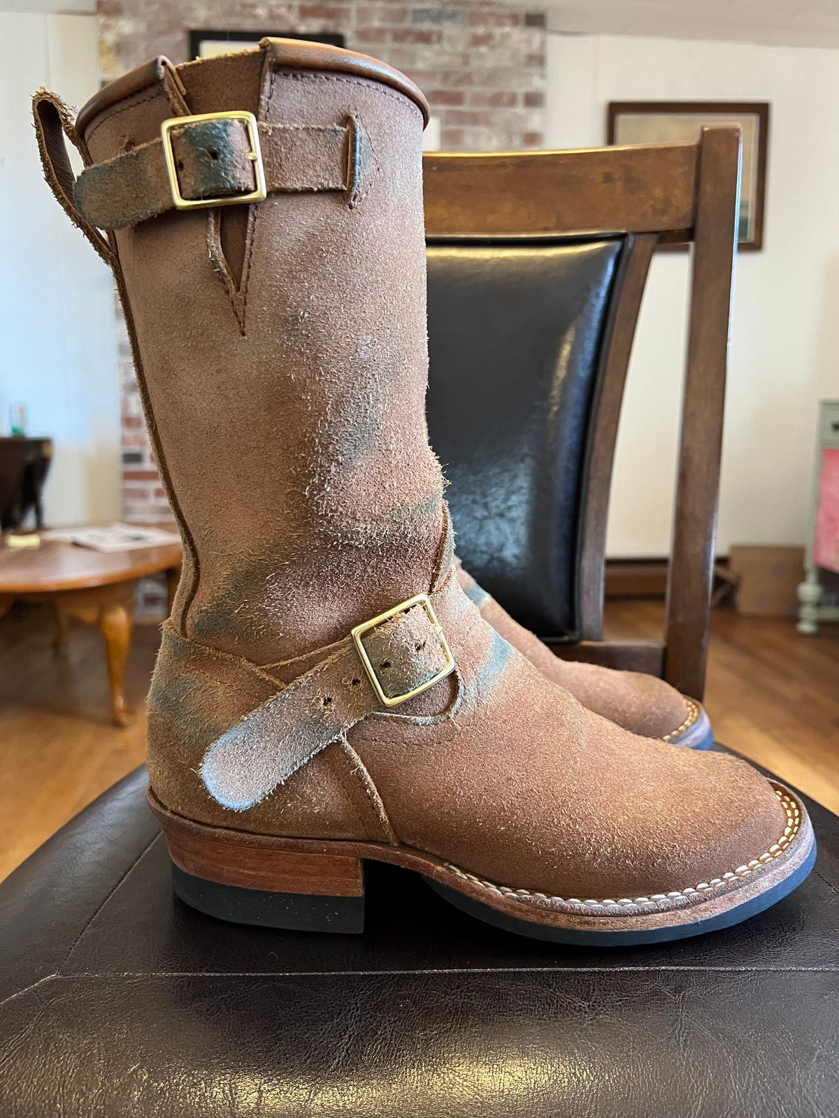 Photo by Ferachi on April 4, 2026 of the Nicks Brakeman in Seidel 1964 Tan Roughout.