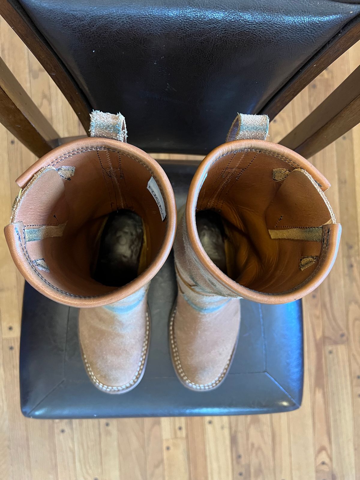 Photo by Ferachi on April 4, 2026 of the Nicks Brakeman in Seidel 1964 Tan Roughout.