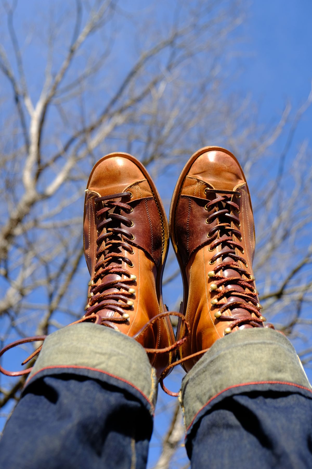 Photo by morosoleatherworks on February 4, 2024 of the Sagara Cordmaster in Conceria Cloe Superlux Horsebutt.