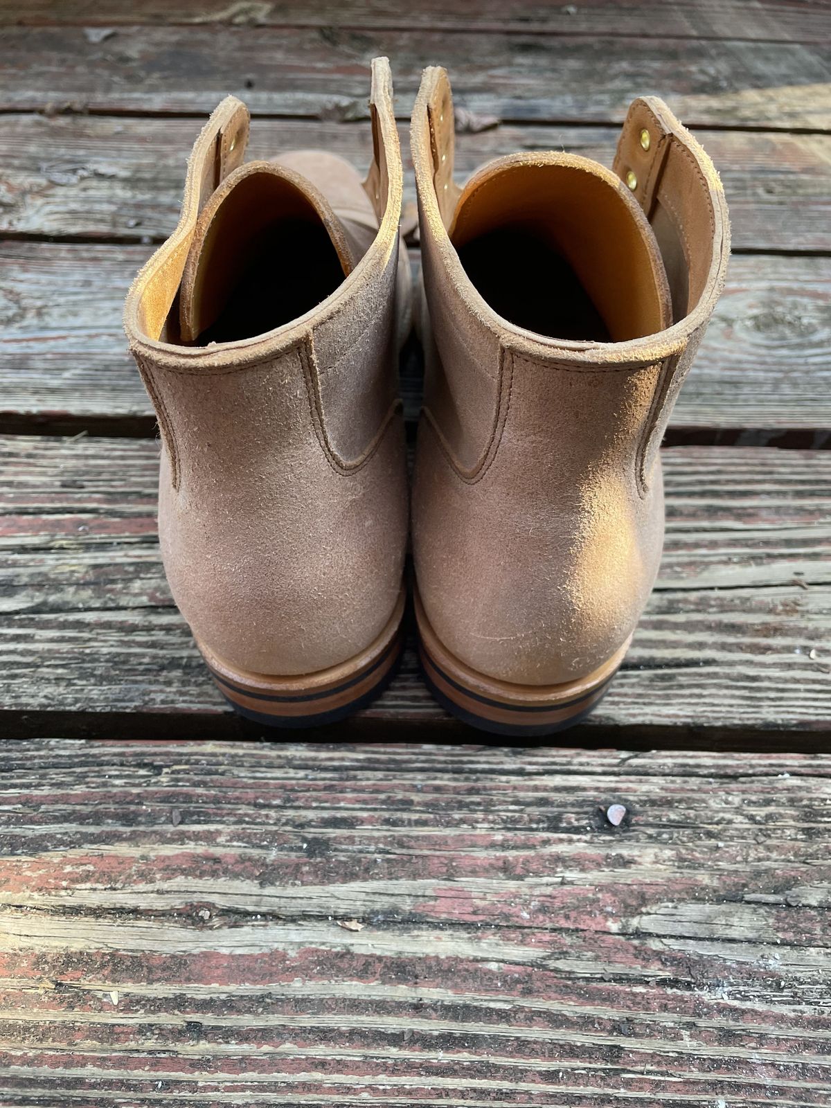 Photo by shaking.boots on September 30, 2021 of the Viberg Service Boot BCT in Unknown Material.