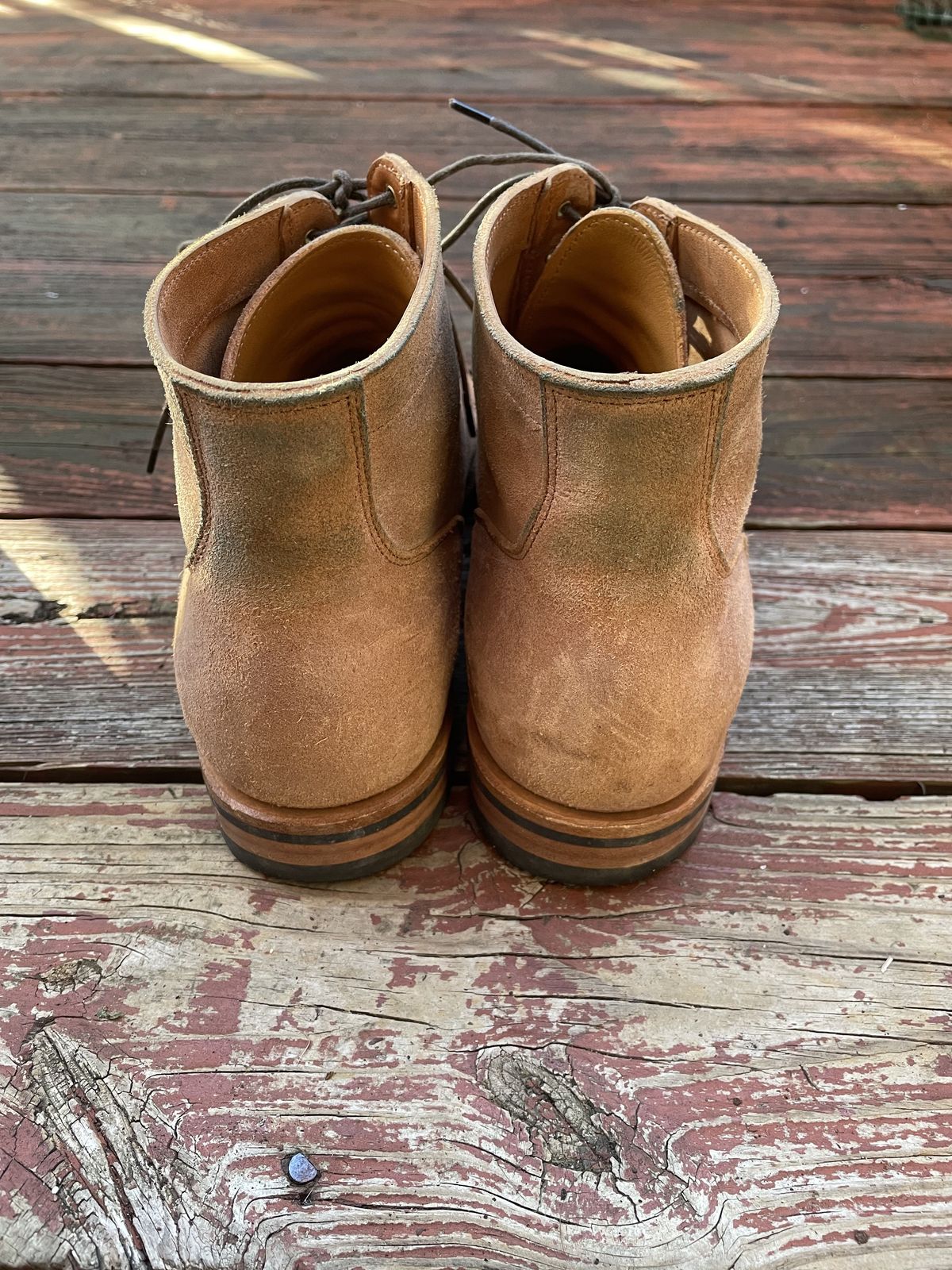 Photo by shaking.boots on November 3, 2021 of the Viberg Service Boot BCT in Unknown Material.