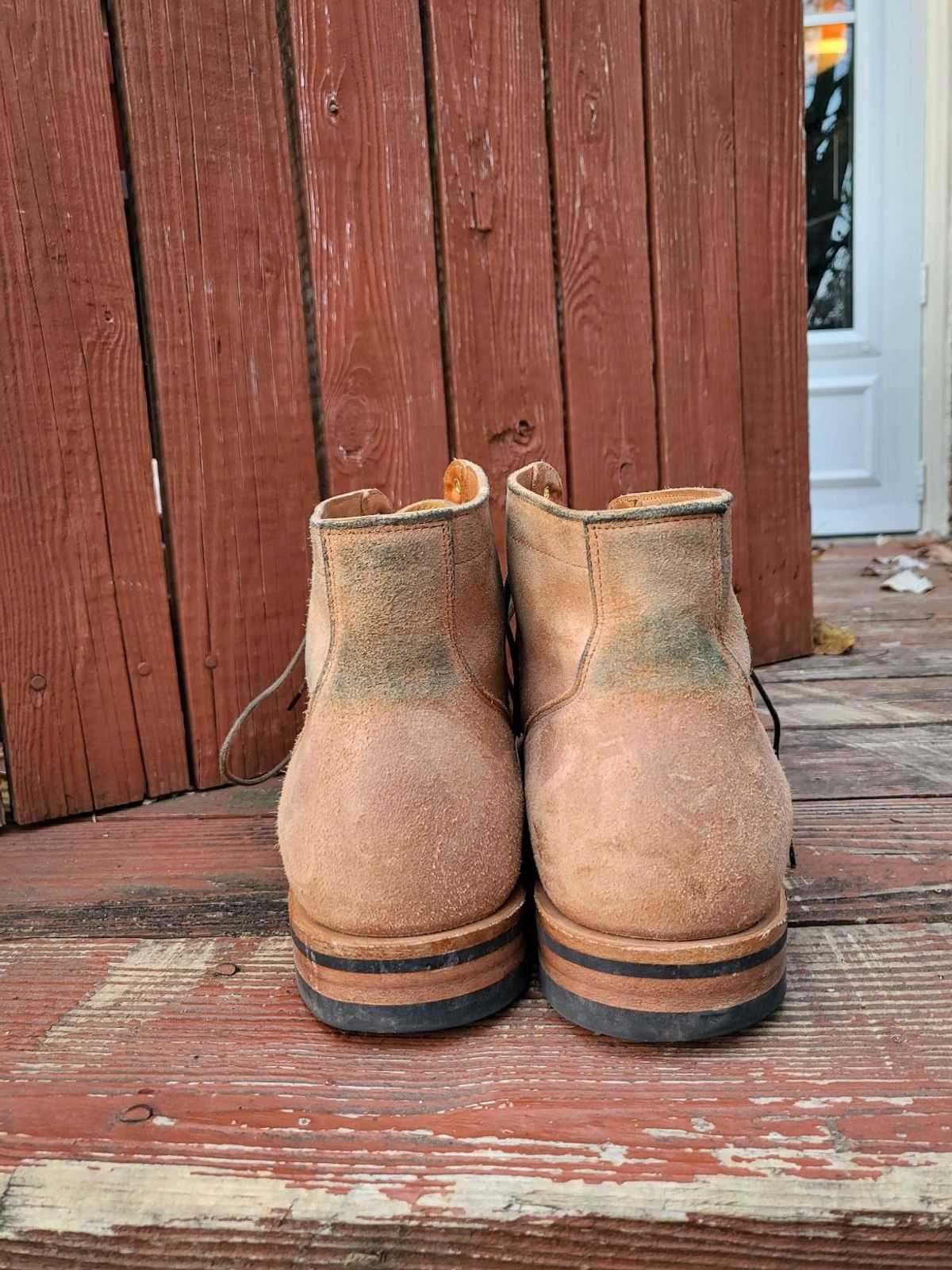 Photo by shaking.boots on December 5, 2021 of the Viberg Service Boot BCT in Unknown Material.