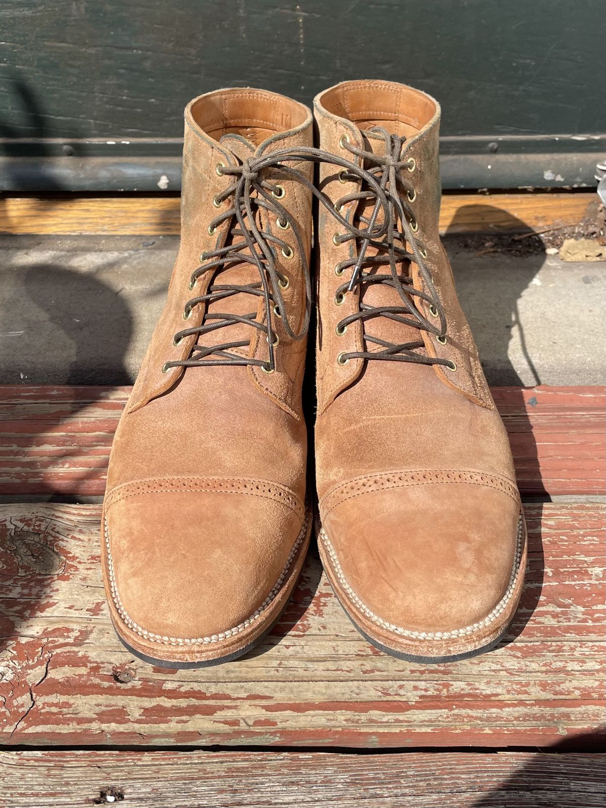 Photo by shaking.boots on March 5, 2022 of the Viberg Service Boot BCT in Unknown Material.