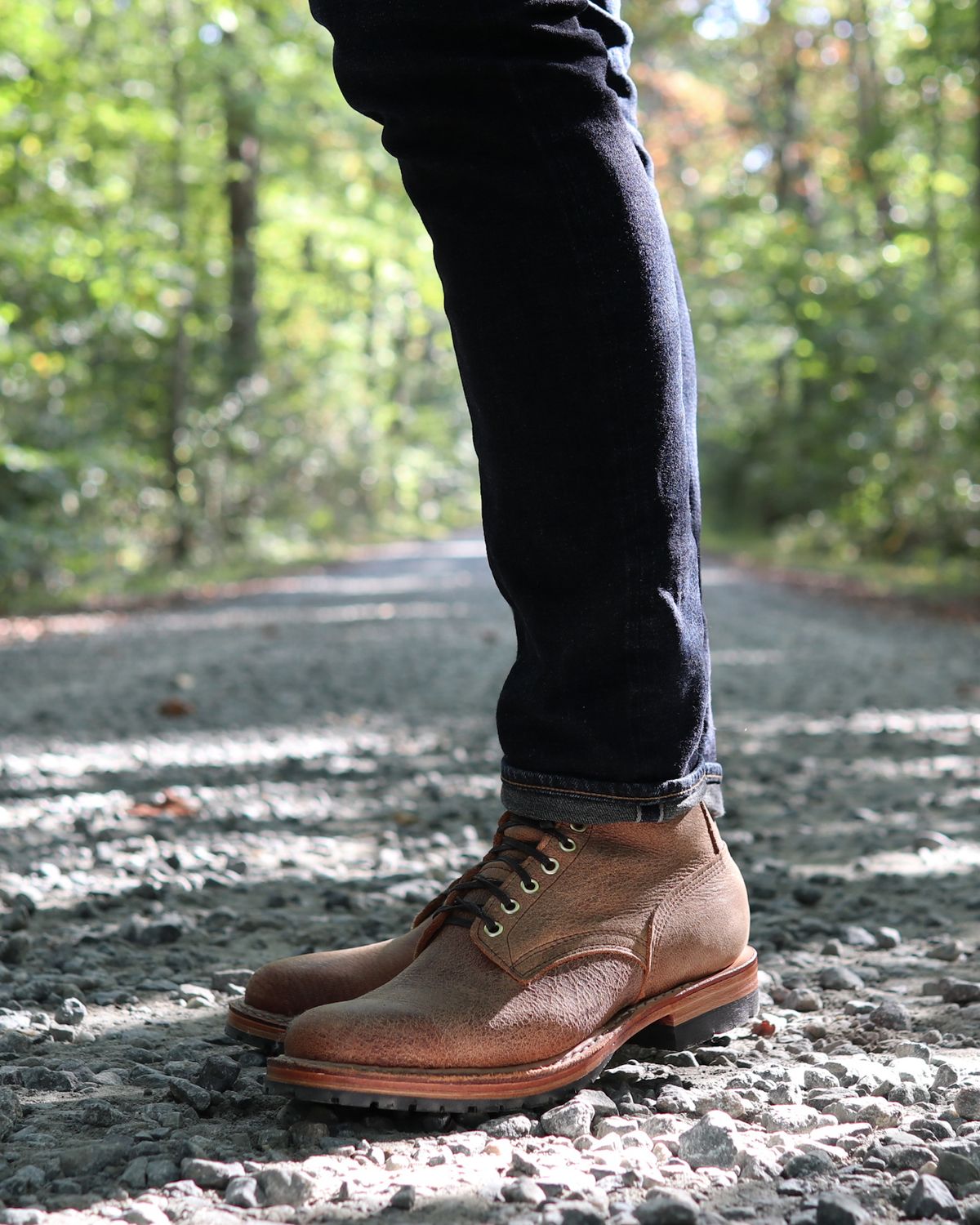 Photo by shaking.boots on October 3, 2023 of the White's MP-Sherman Plain Toe in New Rosewood Waxed Elk Unicorn.