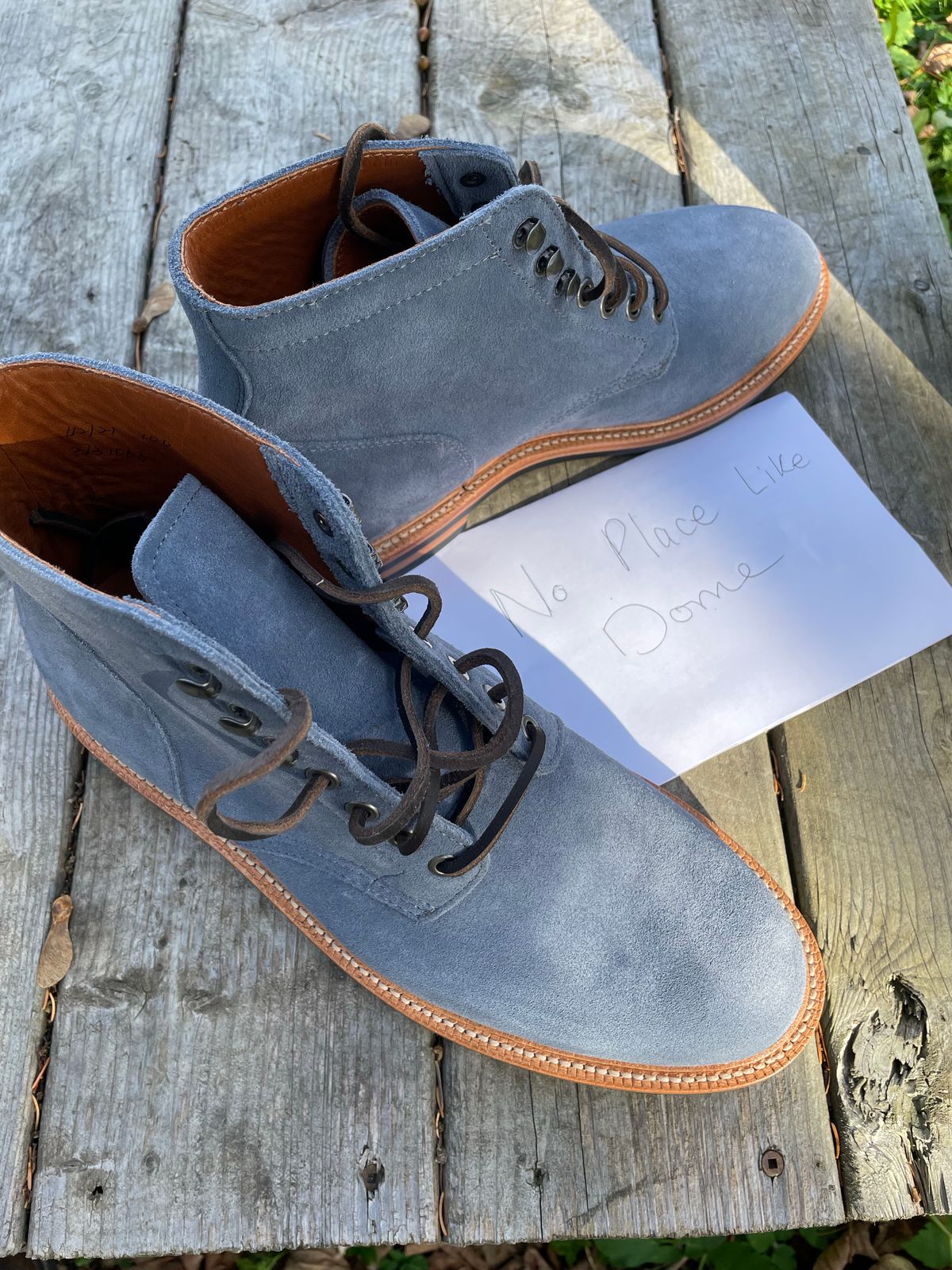 Photo by denimdaddyq on November 4, 2022 of the Grant Stone Diesel Boot in Unlisted Leather.