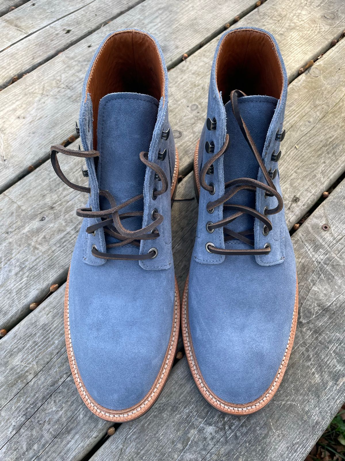 Photo by denimdaddyq on November 4, 2022 of the Grant Stone Diesel Boot in Unlisted Leather.