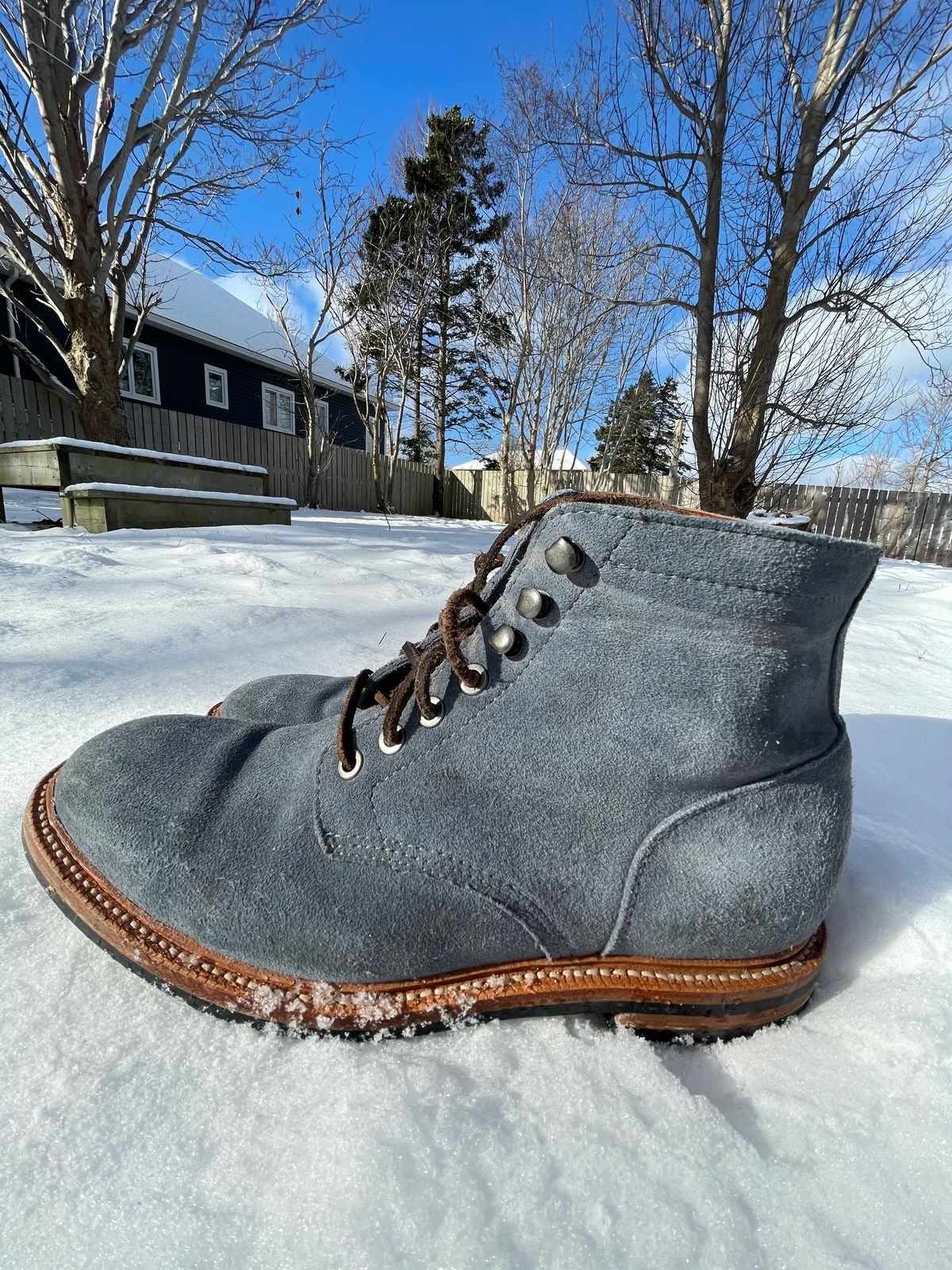 Photo by denimdaddyq on February 1, 2023 of the Grant Stone Diesel Boot in Unlisted Leather.