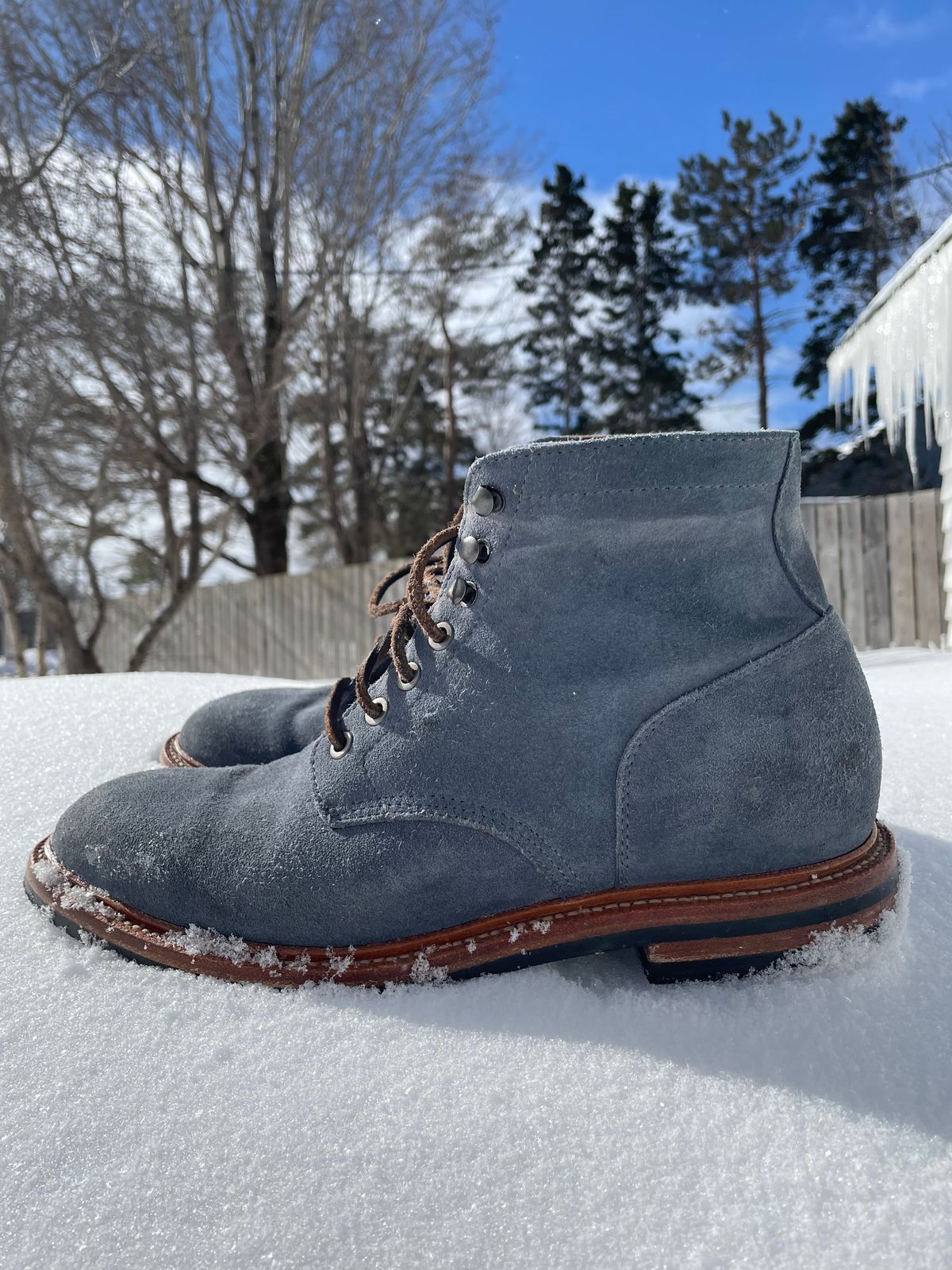 Photo by denimdaddyq on March 1, 2023 of the Grant Stone Diesel Boot in Unlisted Leather.