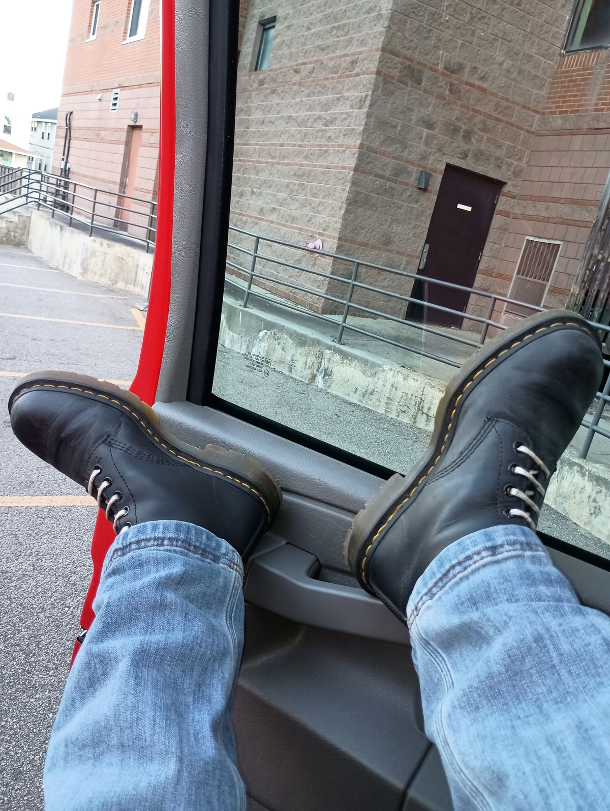 Photo by SidMc01 on October 11, 2024 of the Dr. Martens 1460 SR in Industrial Full Grain.