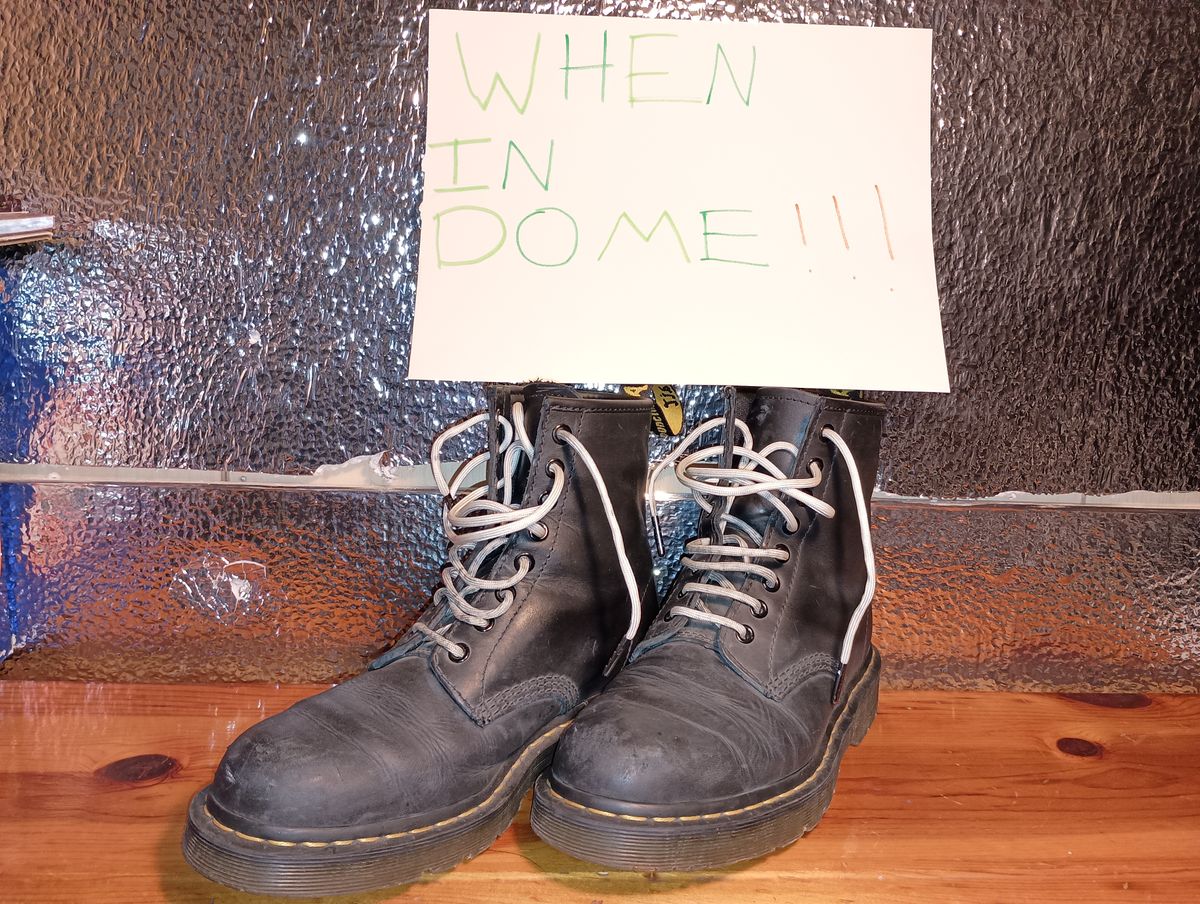 Photo by SidMc01 on November 2, 2024 of the Dr. Martens 1460 SR in Industrial Full Grain.