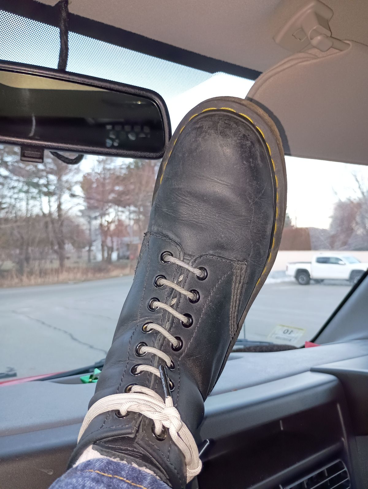 Photo by SidMc01 on January 3, 2025 of the Dr. Martens 1460 SR in Industrial Full Grain.