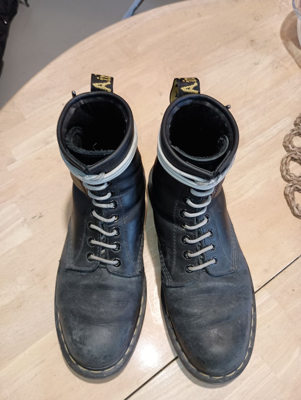 Photo by SidMc01 on April 1, 2025 of the Dr. Martens 1460 SR in Industrial Full Grain.