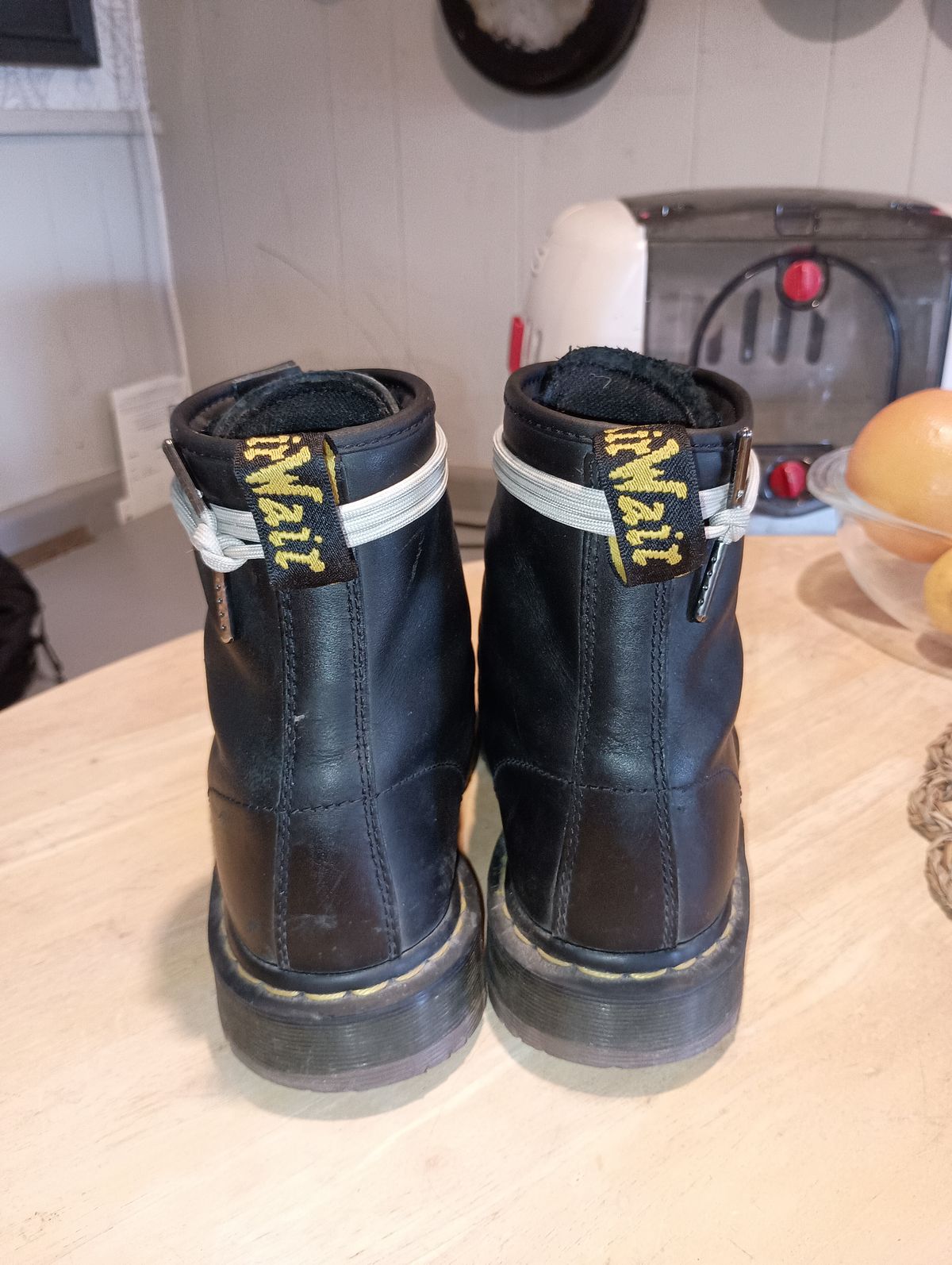 Photo by SidMc01 on April 1, 2025 of the Dr. Martens 1460 SR in Industrial Full Grain.