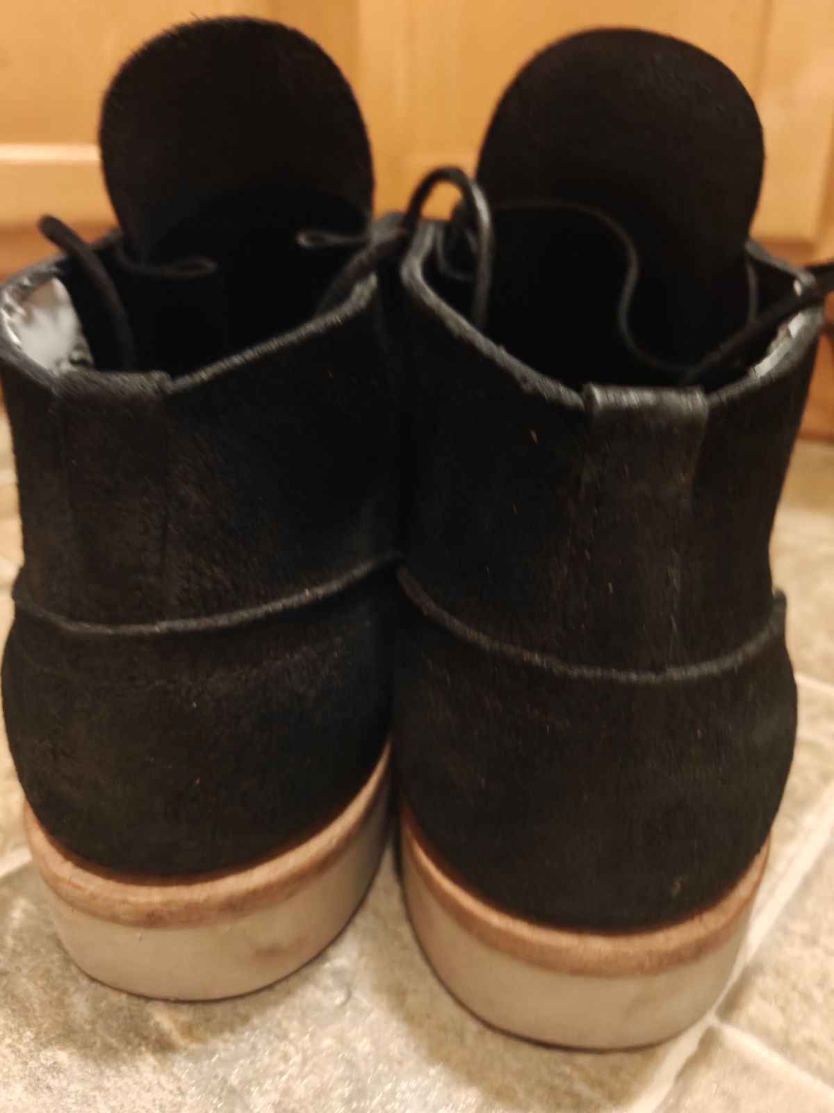 Photo by pancake_32 on November 4, 2025 of the Nicks Aldert Strider in Seidel MaxSupport Black Roughout.