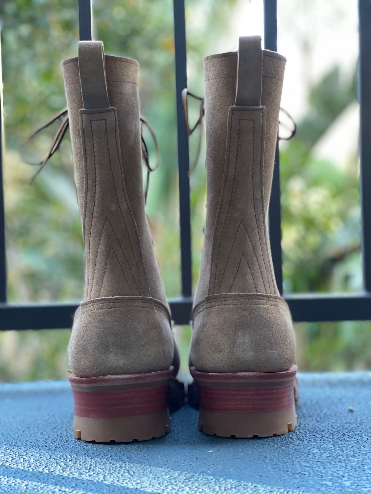 Photo by hetpaul on October 4, 2022 of the Nicks BuilderPro in Seidel 1964 Tan Roughout.
