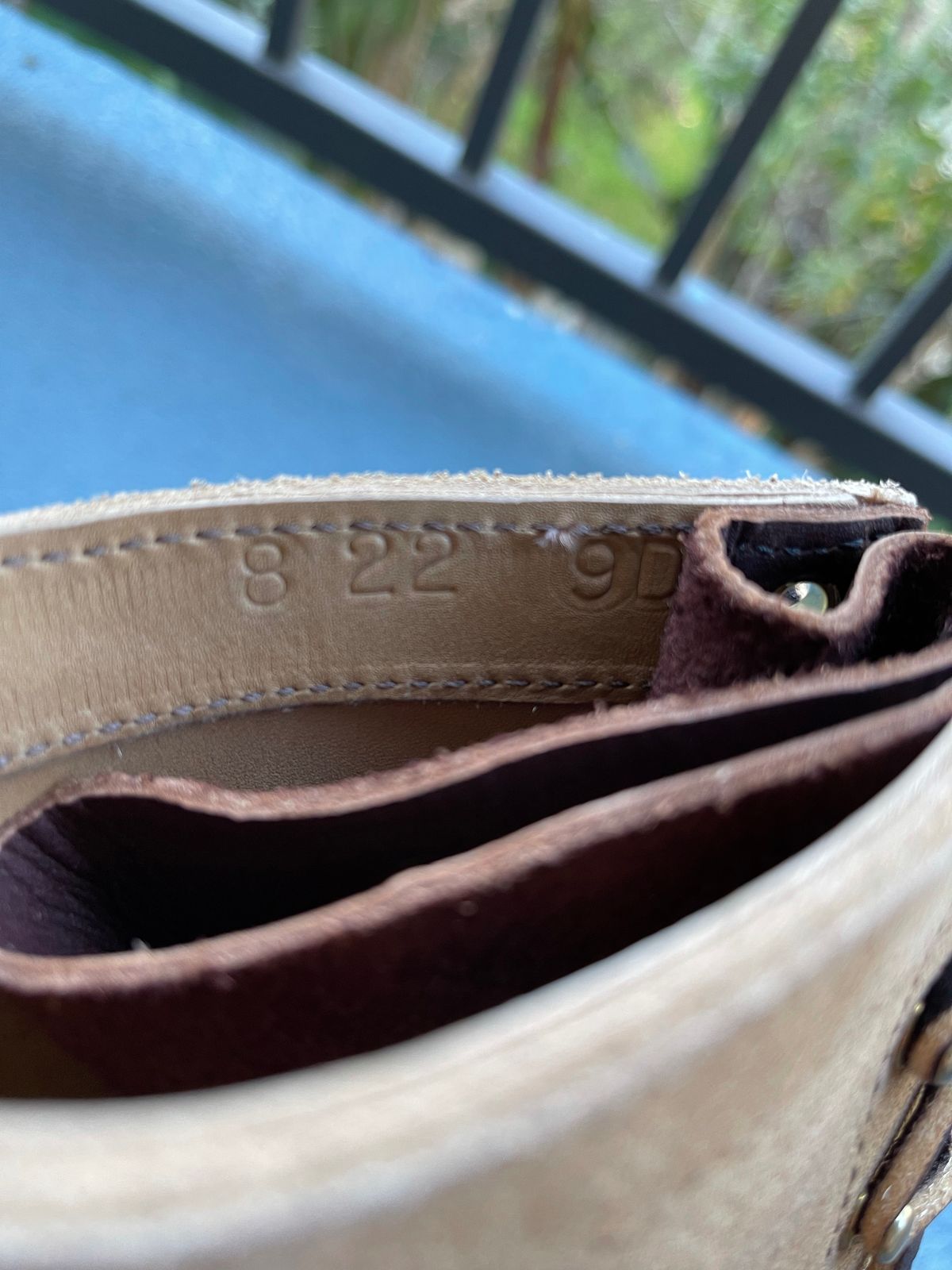 Photo by hetpaul on October 4, 2022 of the Nicks BuilderPro in Seidel 1964 Tan Roughout.