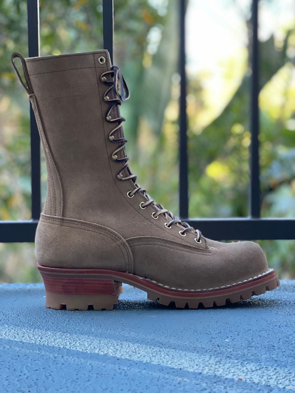 Photo by hetpaul on October 4, 2022 of the Nicks BuilderPro in Seidel 1964 Tan Roughout.