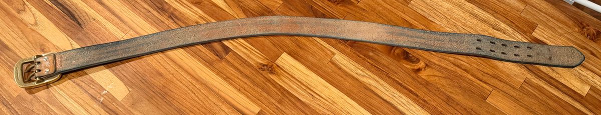 Photo by mwanni on February 6, 2026 of the Samurai Jeans W001-WP in US Steerhide (Natural).