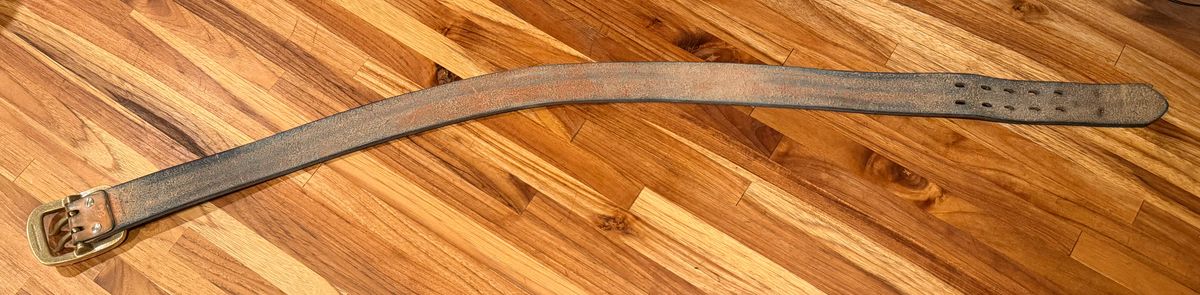 Photo by mwanni on March 6, 2026 of the Samurai Jeans W001-WP in US Steerhide (Natural).