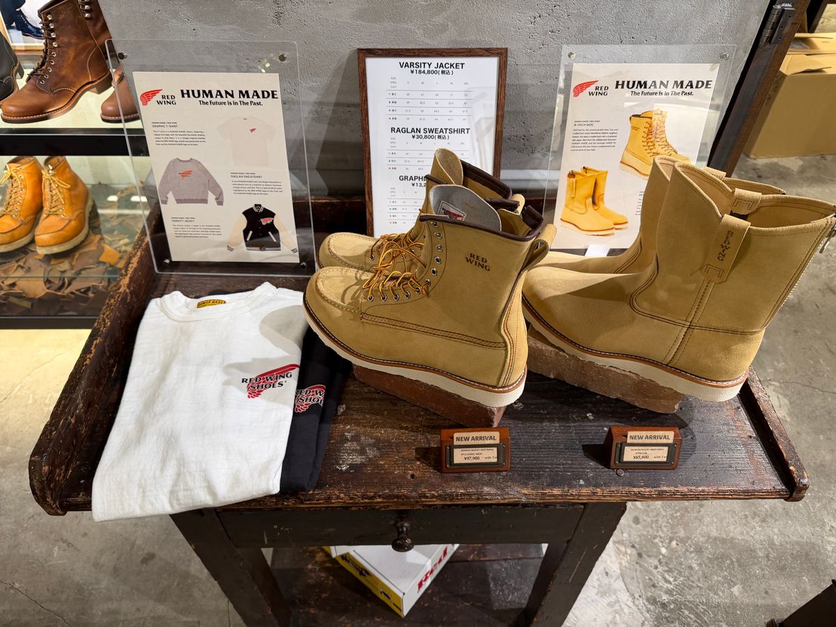 Photo by mwanni on January 15, 2026 of the Red Wing 4669 Human Made x Red Wing in S.B. Foot Hawthorne Abilene.