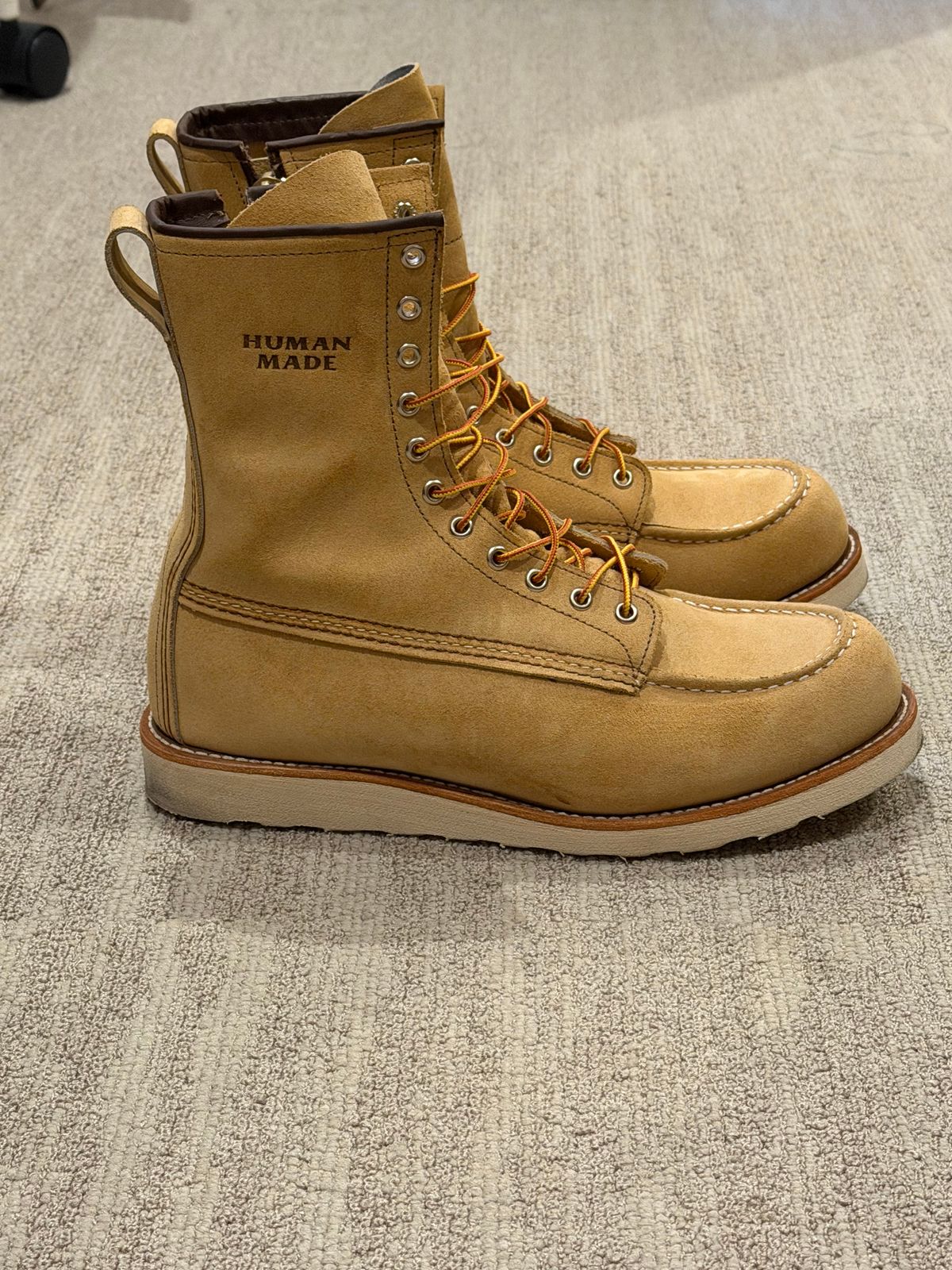 Photo by mwanni on January 17, 2026 of the Red Wing 4669 Human Made x Red Wing in S.B. Foot Hawthorne Abilene.