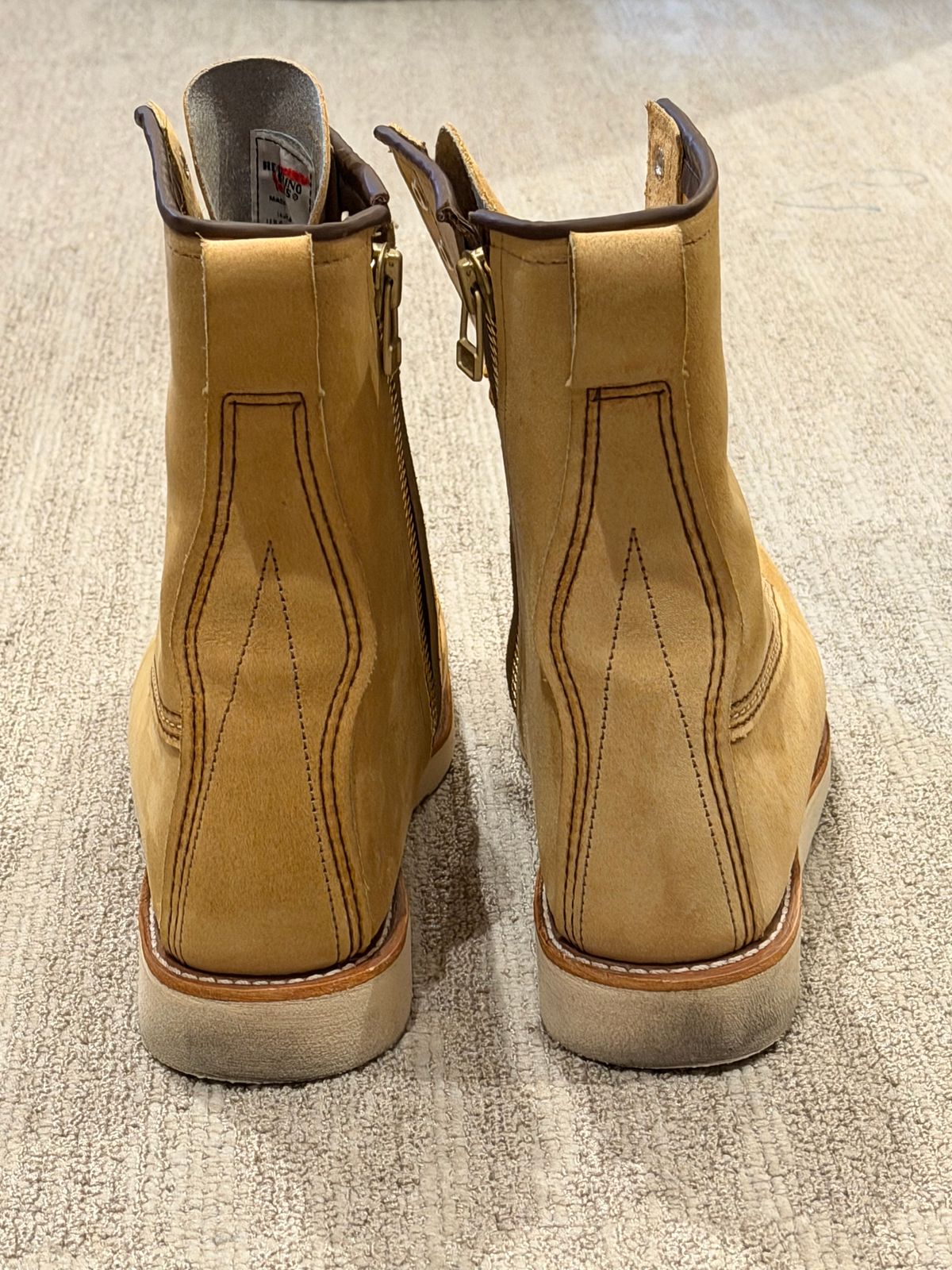 Photo by mwanni on January 17, 2026 of the Red Wing 4669 Human Made x Red Wing in S.B. Foot Hawthorne Abilene.