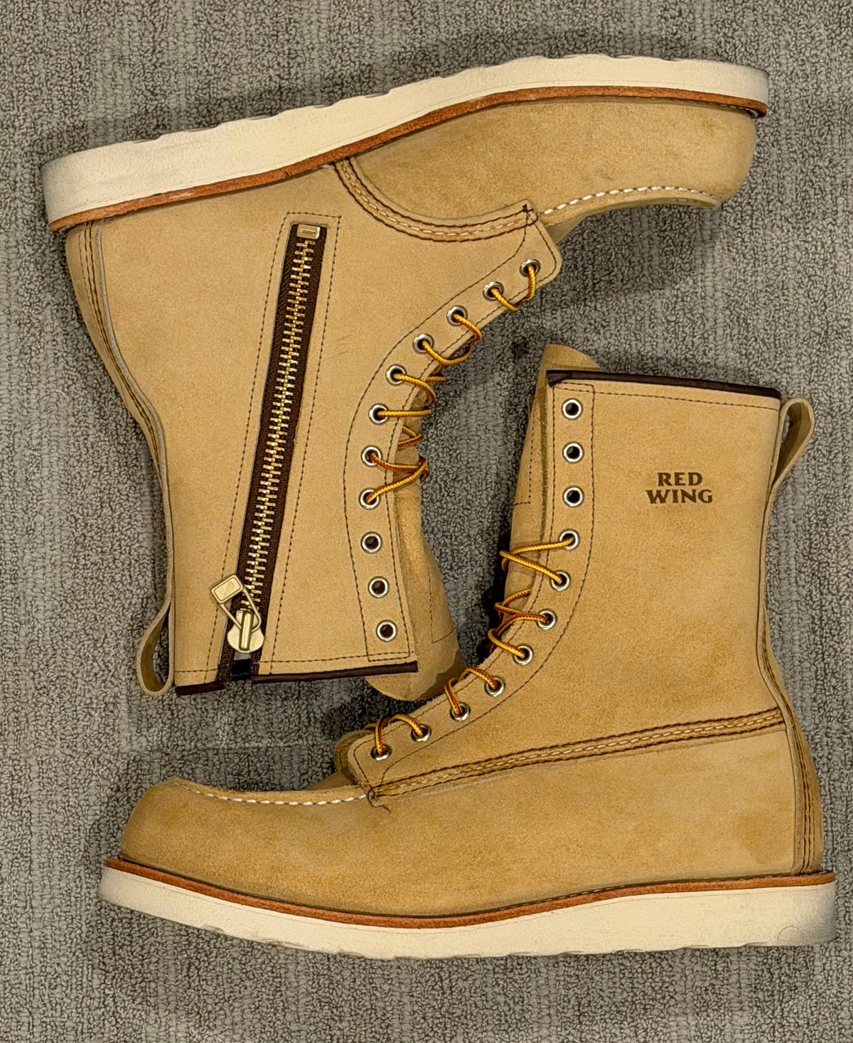 Photo by mwanni on January 17, 2026 of the Red Wing 4669 Human Made x Red Wing in S.B. Foot Hawthorne Abilene.