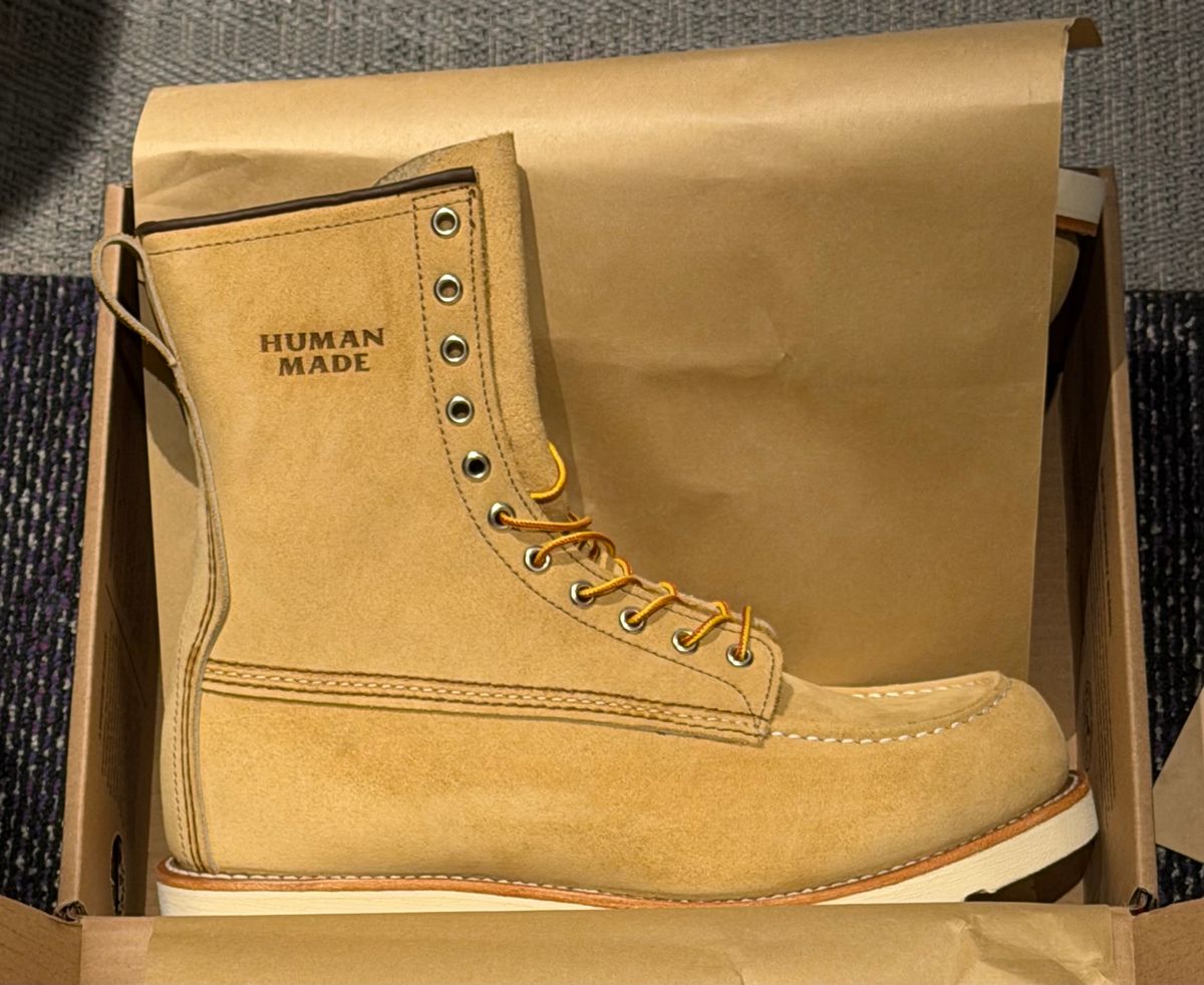 Photo by mwanni on January 15, 2026 of the Red Wing 4669 Human Made x Red Wing in S.B. Foot Hawthorne Abilene.