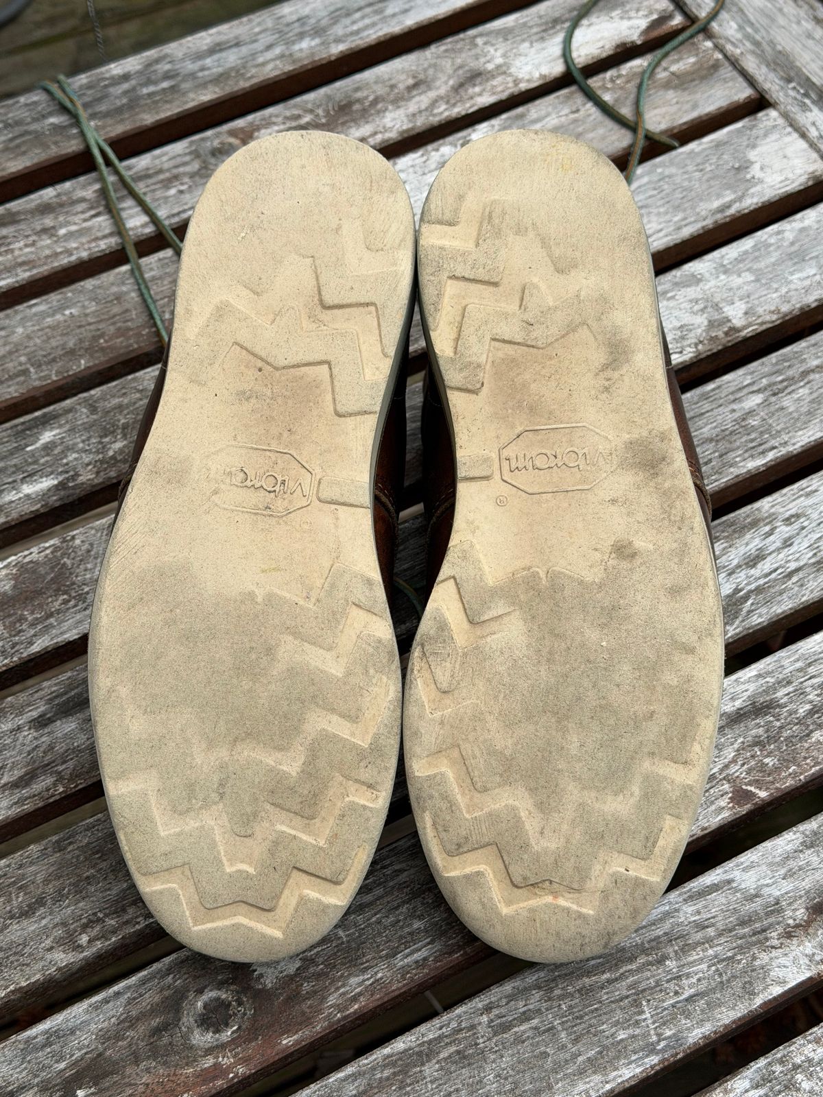 Photo by mwanni on April 5, 2026 of the Red Wing 6-Inch Classic Moc in S.B. Foot Copper Rough and Tough.