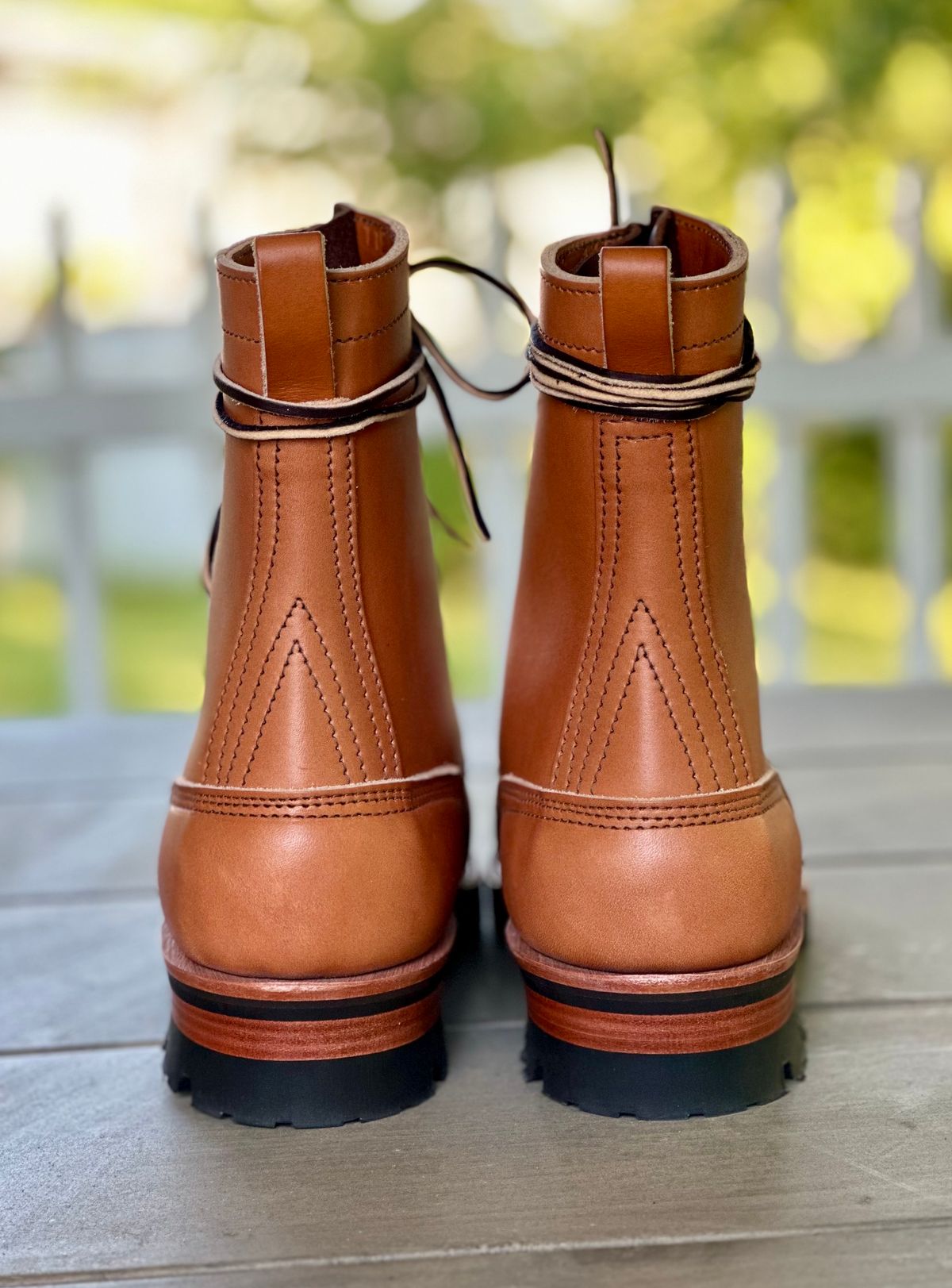Photo by eliwooten on October 1, 2023 of the Nicks DomePro in Wickett & Craig Tan English Bridle.