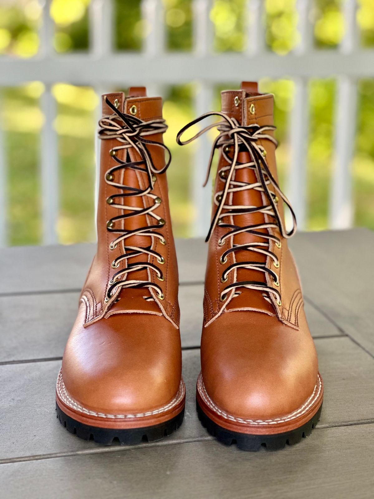 Photo by eliwooten on October 1, 2023 of the Nicks DomePro in Wickett & Craig Tan English Bridle.