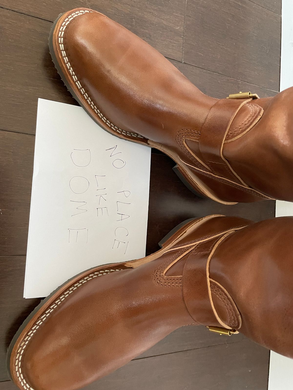 Photo by Bootstrap on November 4, 2022 of the Wesco Mister Lou in Maryam Toscanello TPR Horsebutt.