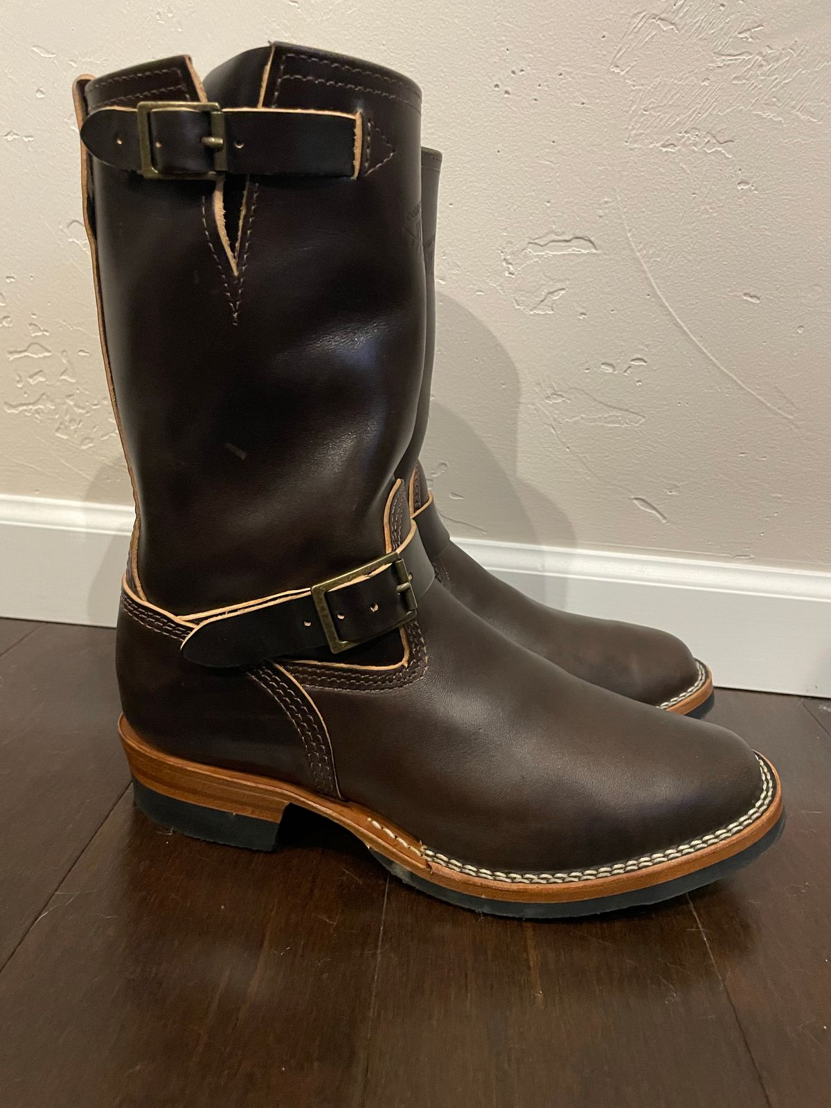 Photo by Bootstrap on November 9, 2022 of the Wesco Mister Lou in Maryam T. Moro Horsebutt.