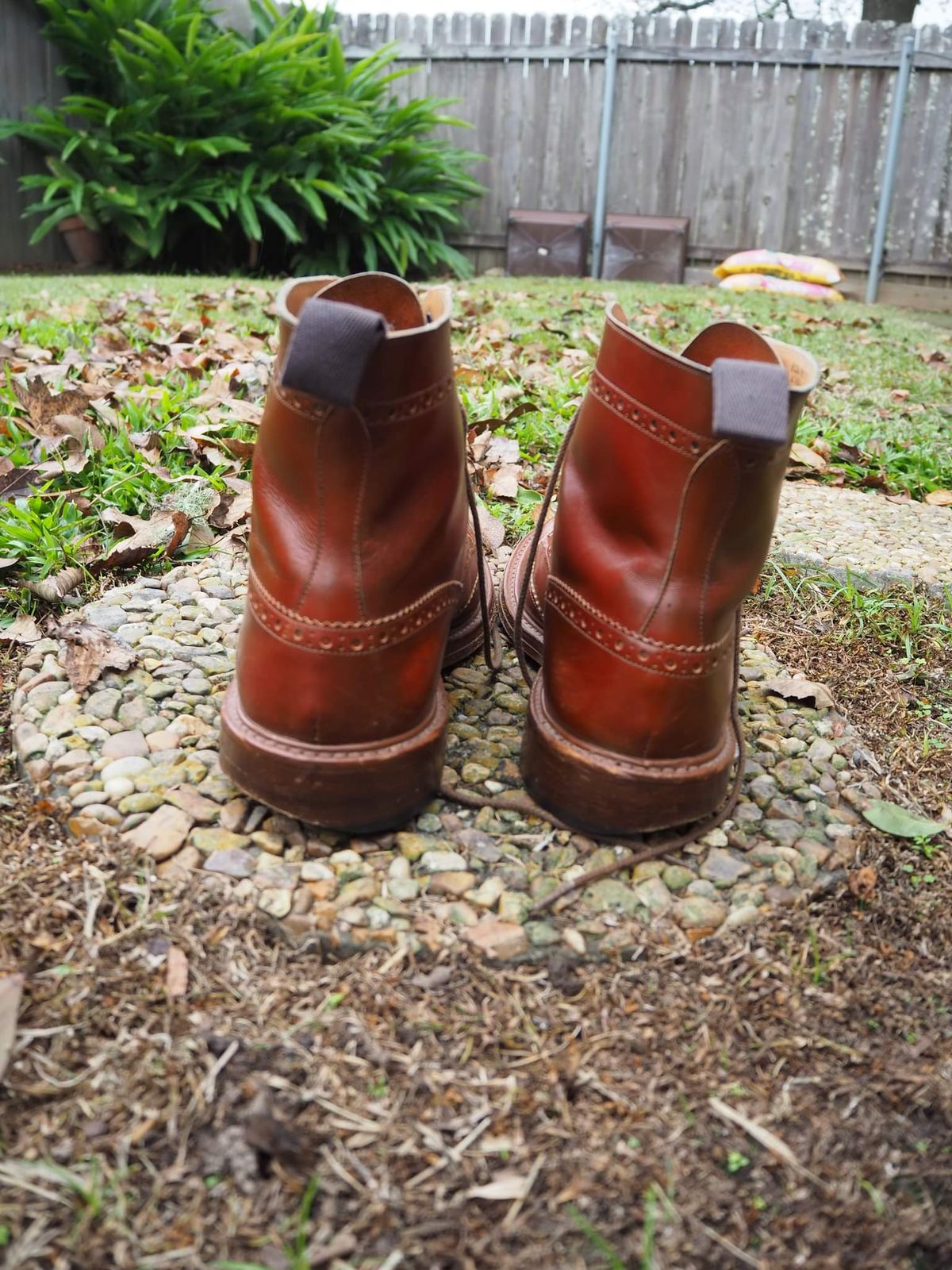 Photo by cocaloch on December 5, 2022 of the Tricker's Stow Country Boot in Unlisted Leather.