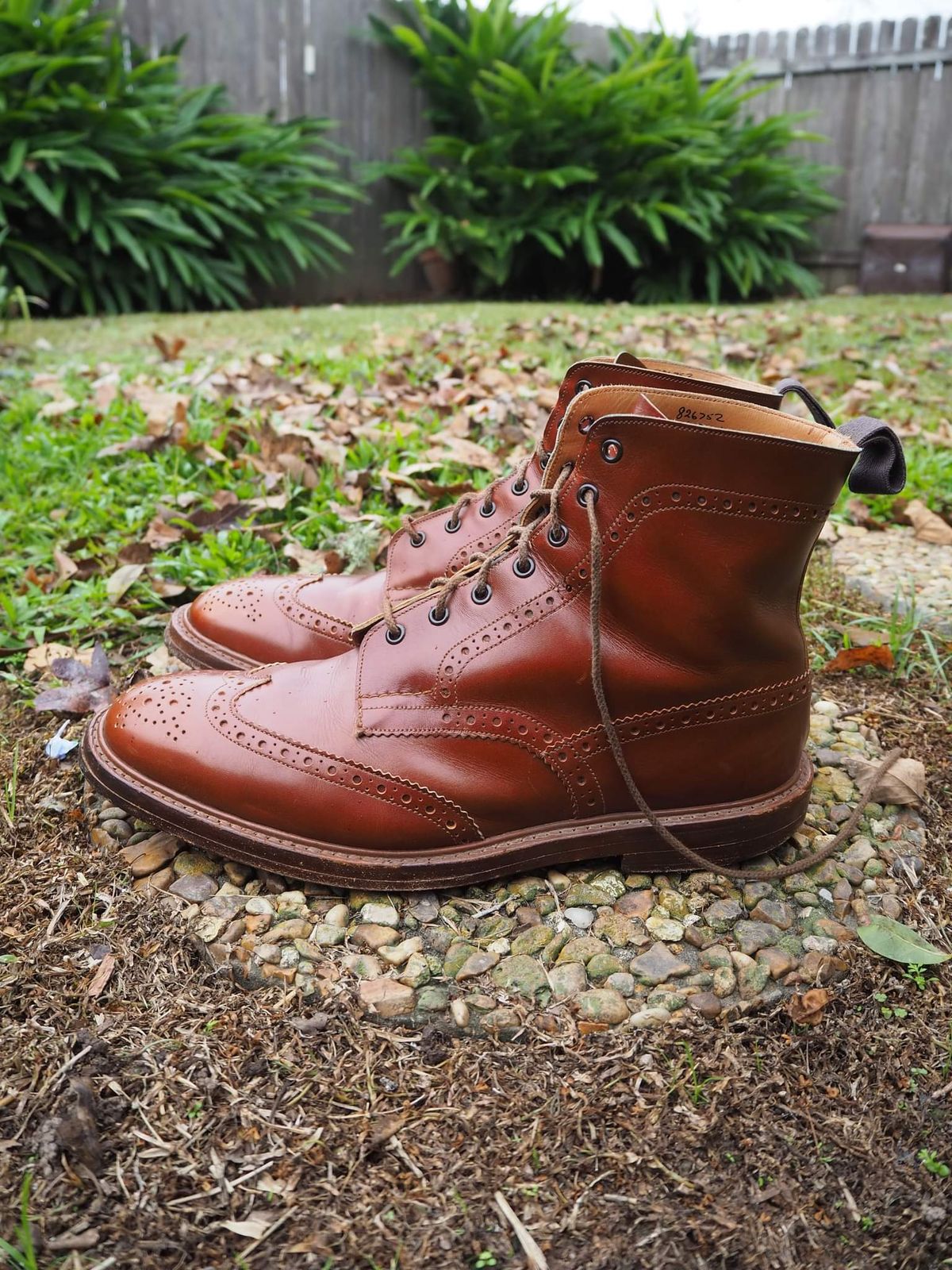 Photo by cocaloch on December 5, 2022 of the Tricker's Stow Country Boot in Unlisted Leather.