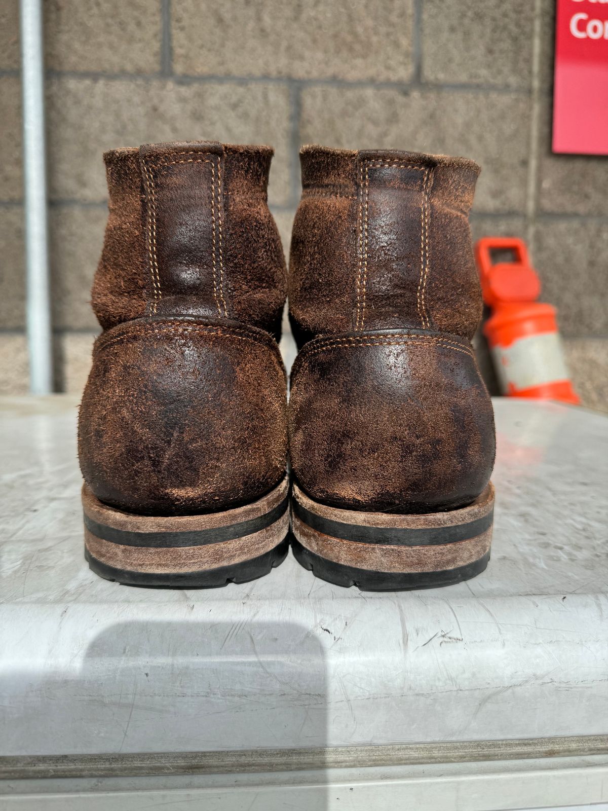 Photo by S3th.bryant on February 2, 2024 of the Truman Service Boot in Horween Java Waxed Flesh.