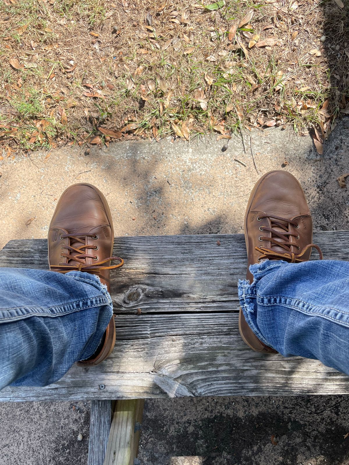 Photo by bawls on November 4, 2022 of the Rancourt & Co. Unlisted Model in Horween Brown Chromexcel.